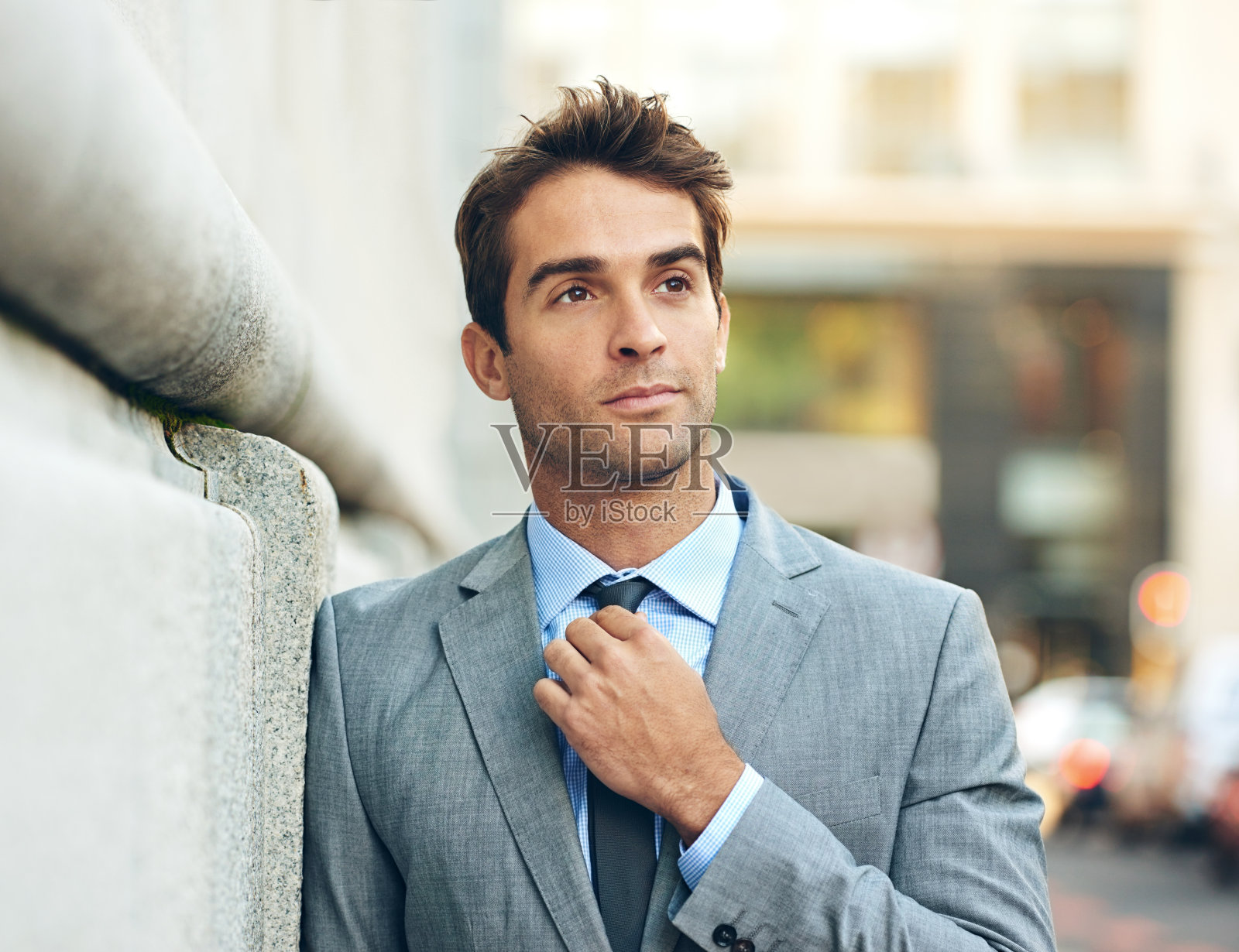 成功的穿着照片摄影图片