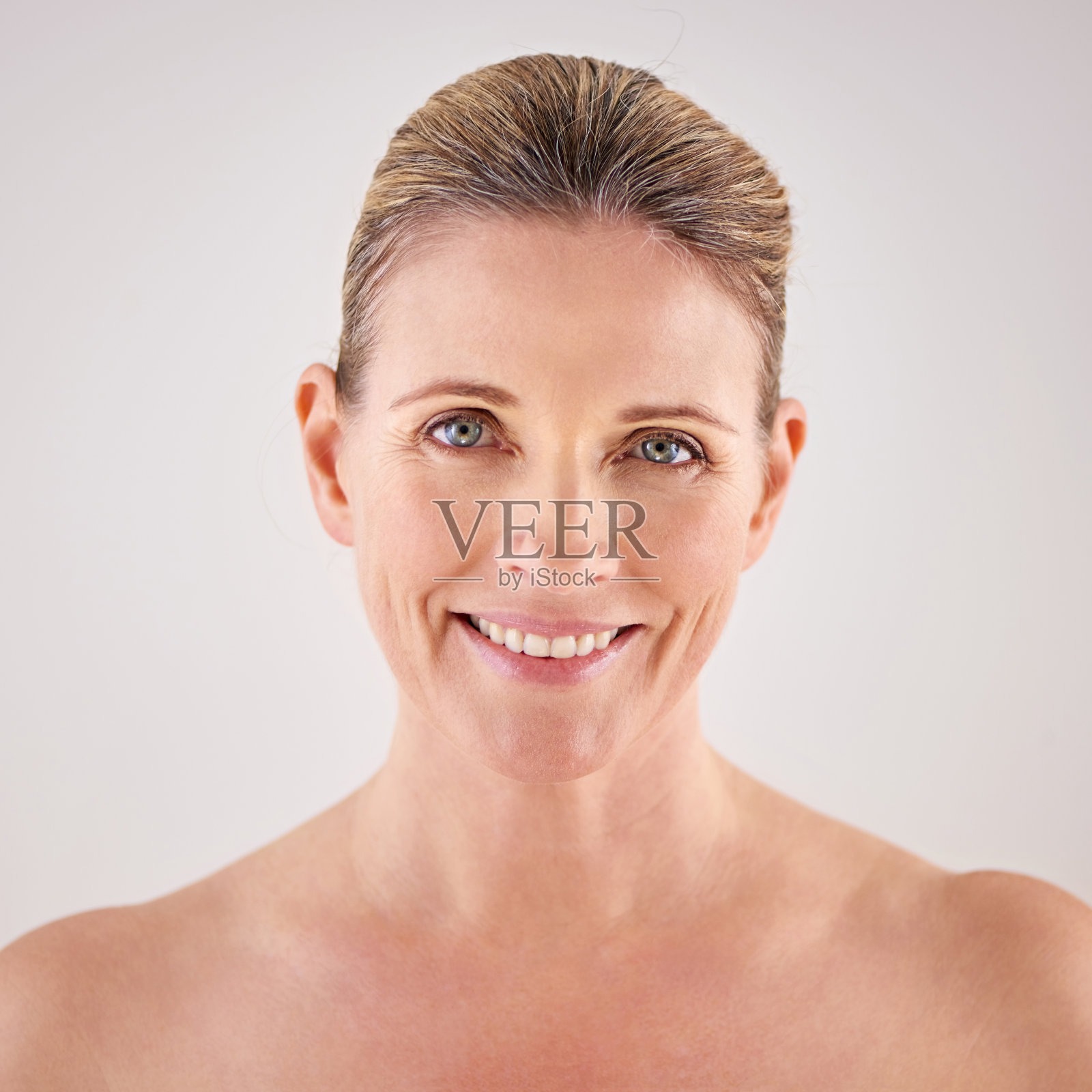 以无忧无虑的心态面对衰老的过程照片摄影图片