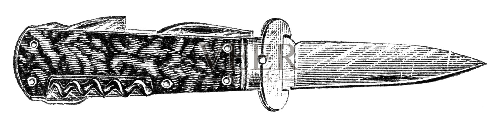 小刀插画图片素材