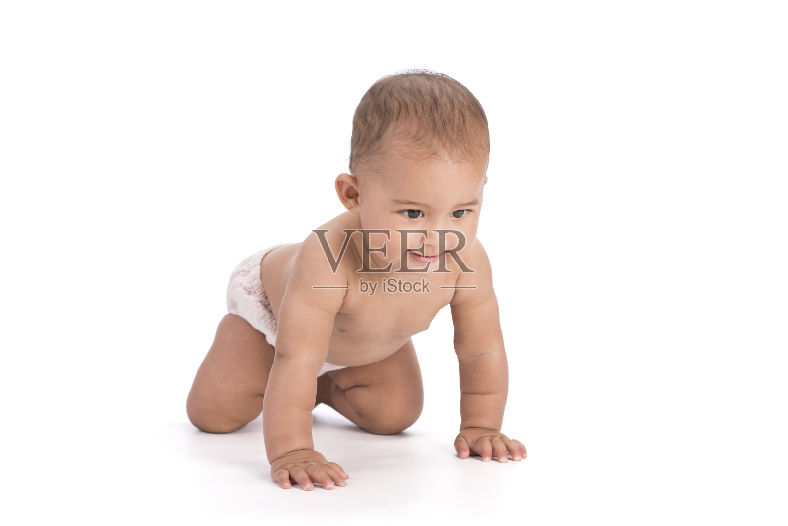 宝宝开始动了。照片摄影图片