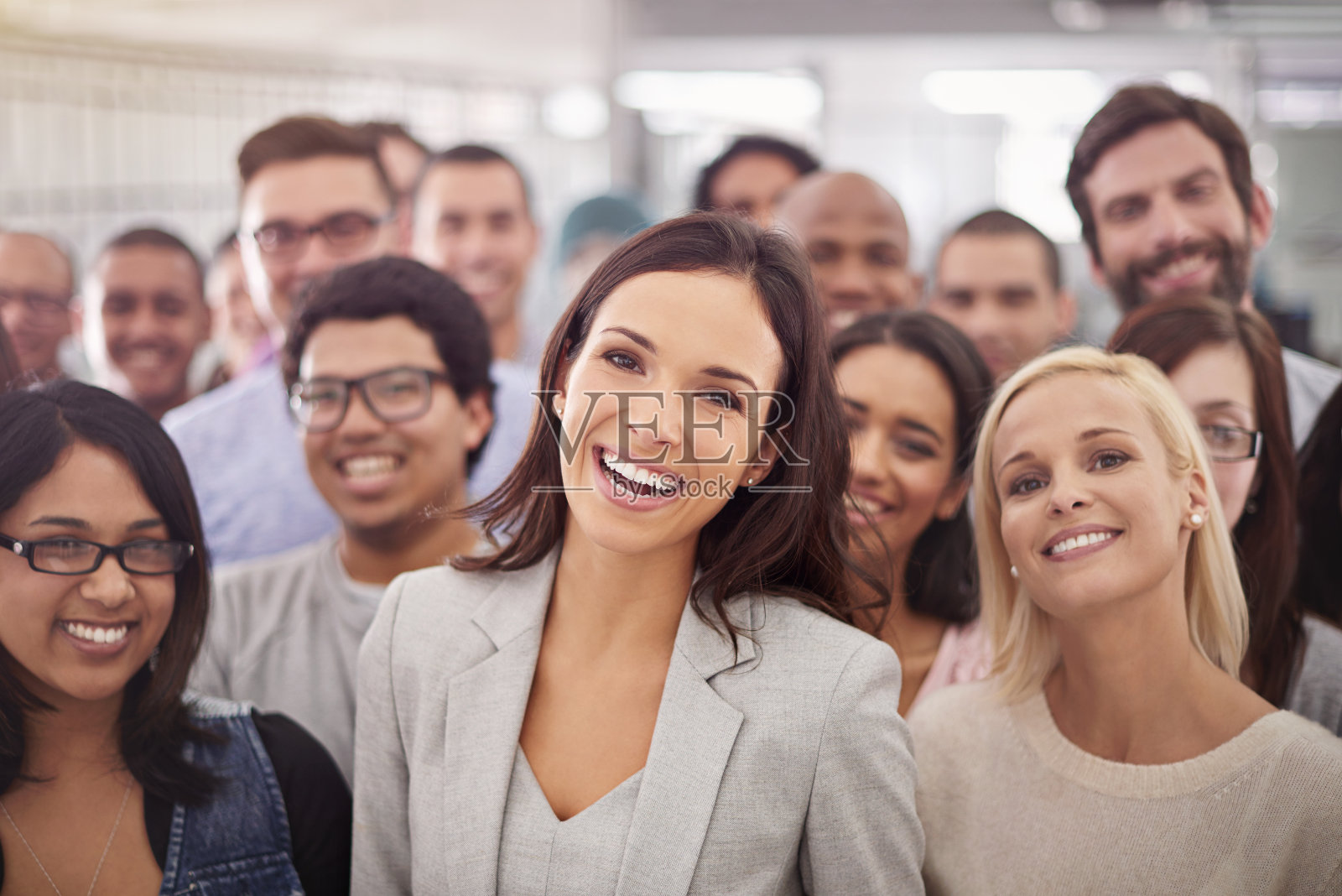 成功者有必胜的态度照片摄影图片