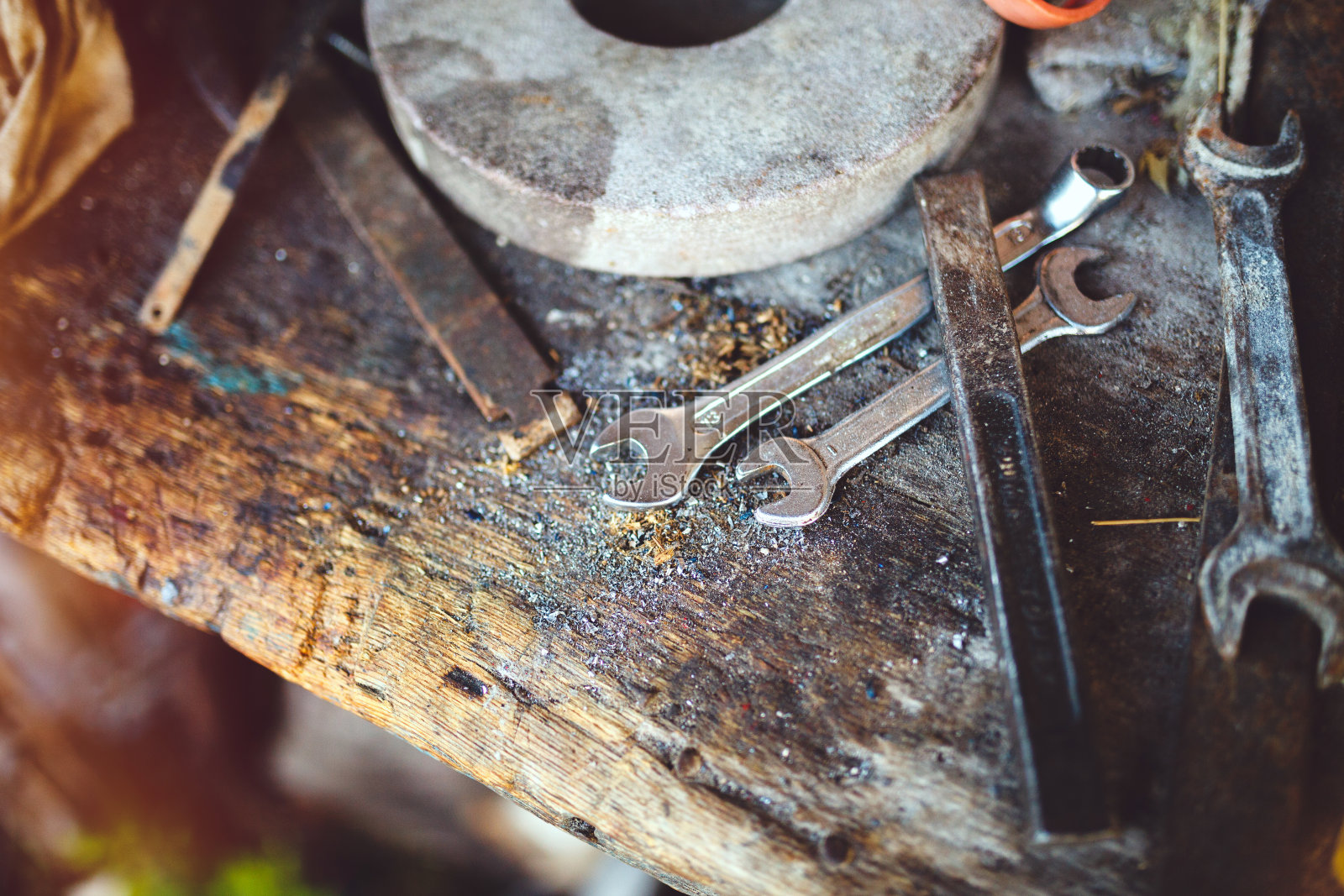 Grungy工具照片摄影图片