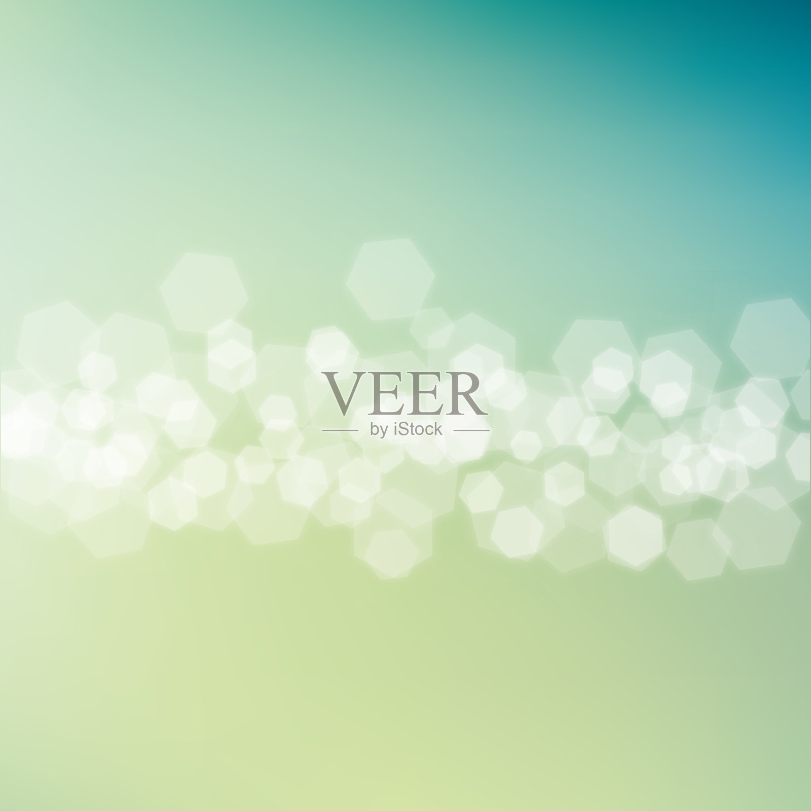 春天的焦外成像背景插画图片素材