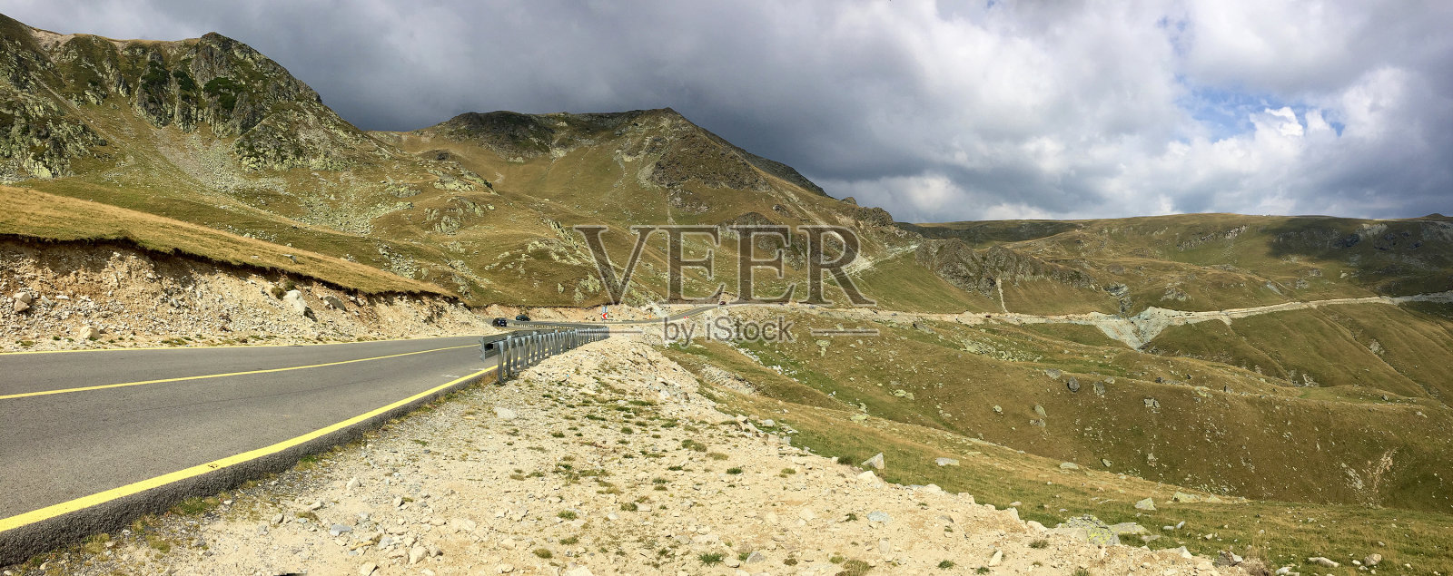 高海拔的道路照片摄影图片