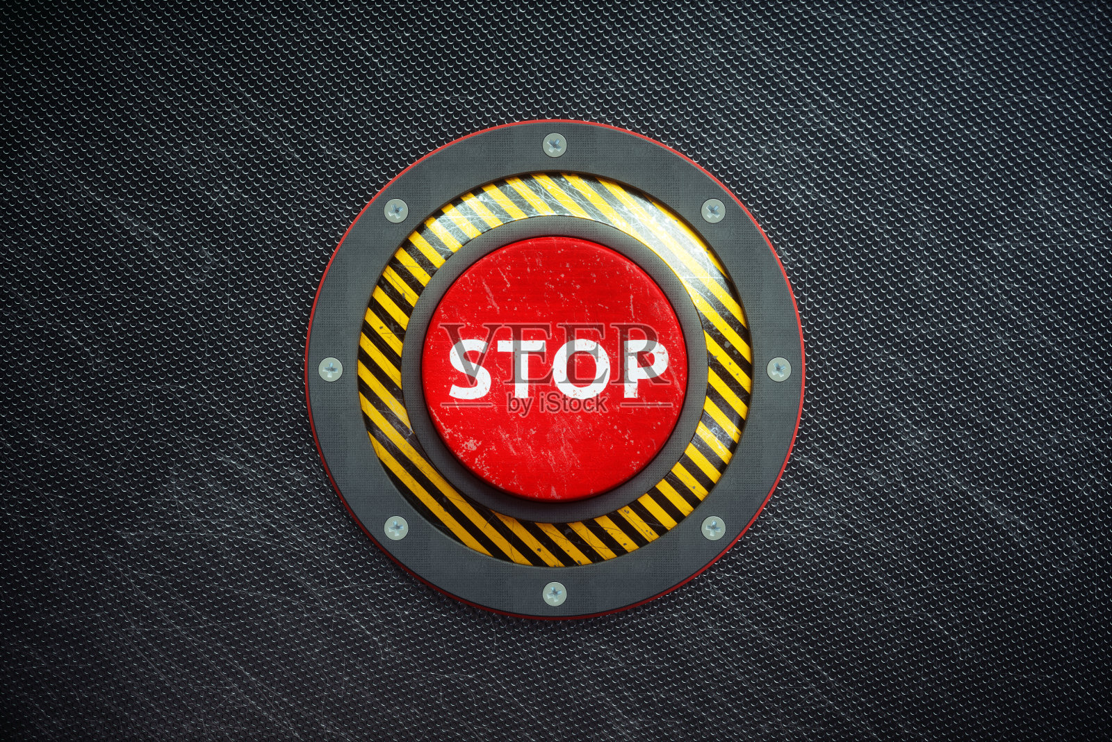 停止按钮机构概念照片摄影图片