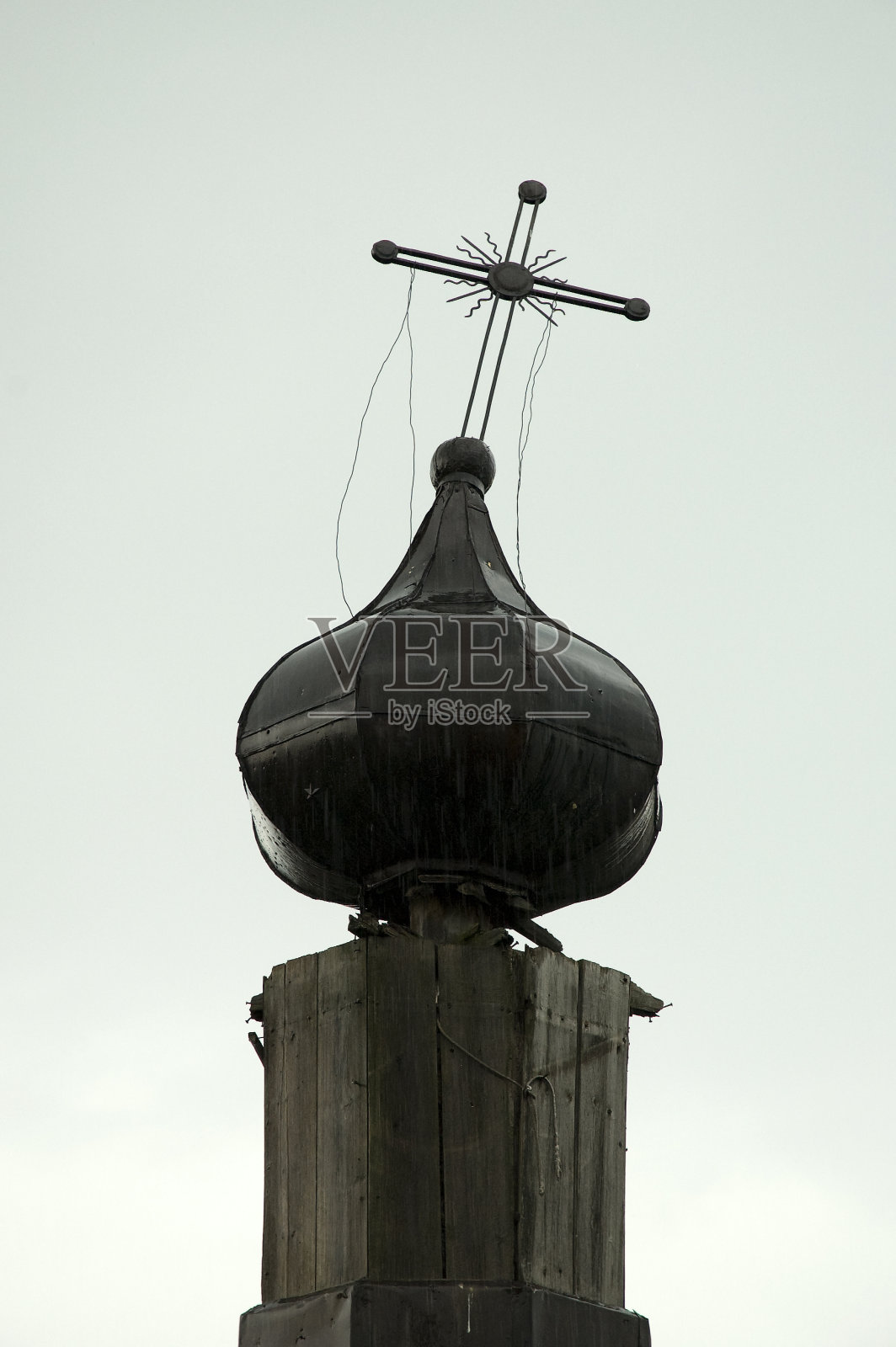 一座木制教堂照片摄影图片