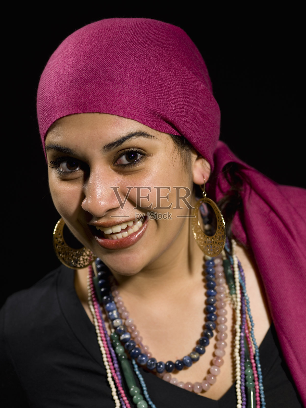 吉普赛女孩照片摄影图片