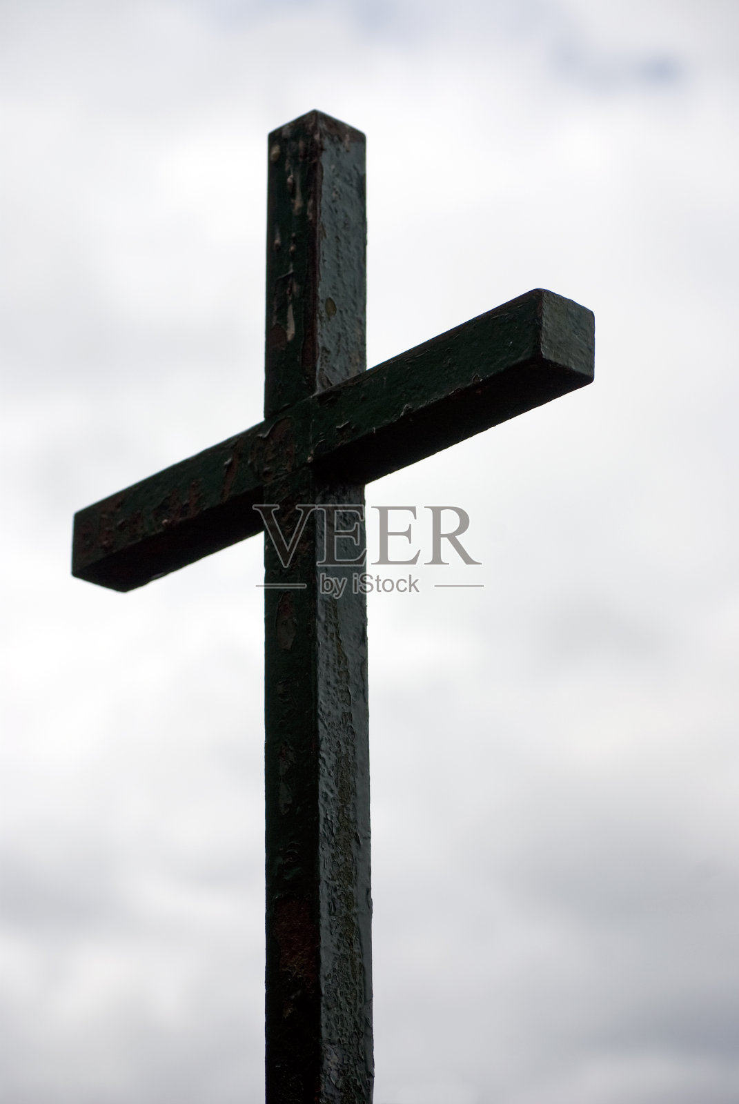 在云中受难照片摄影图片