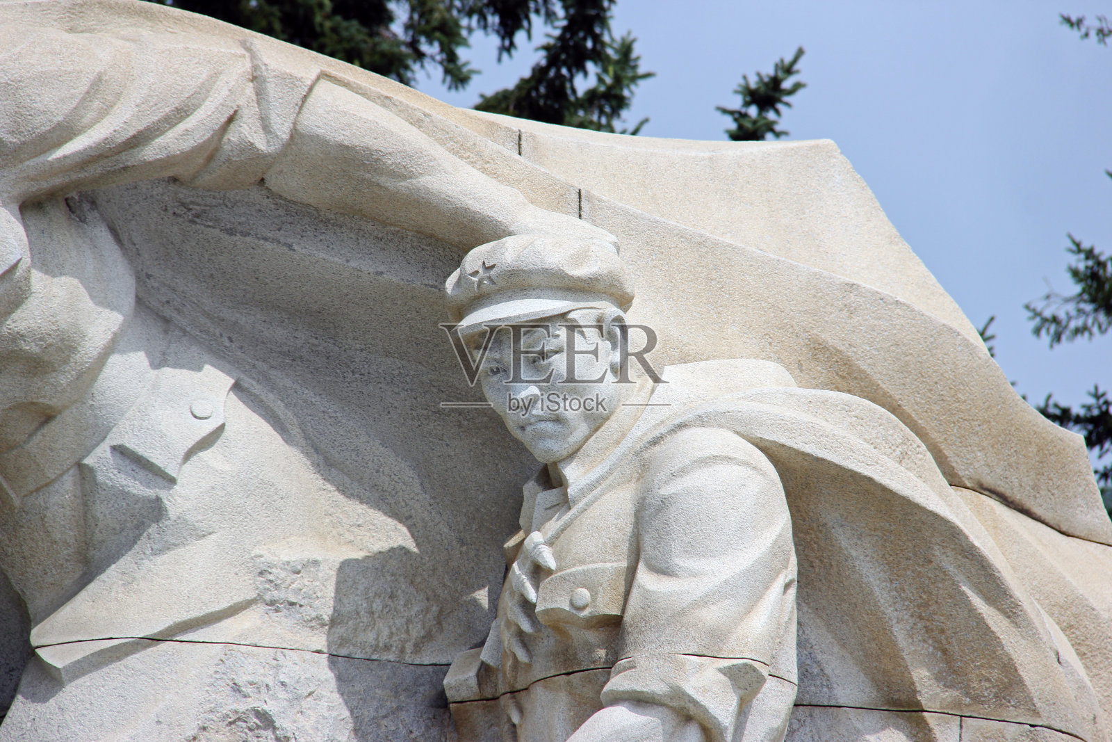 朝鲜:革命烈士陵园照片摄影图片