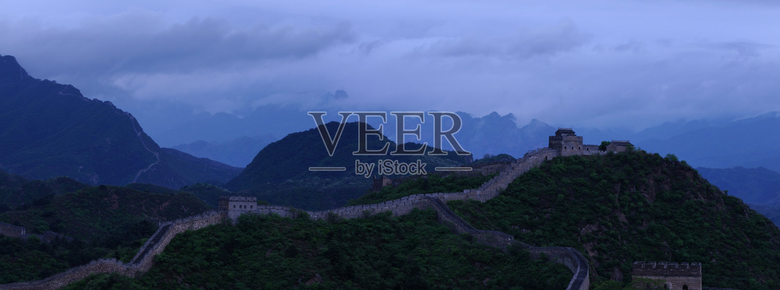 金山岭长城照片摄影图片