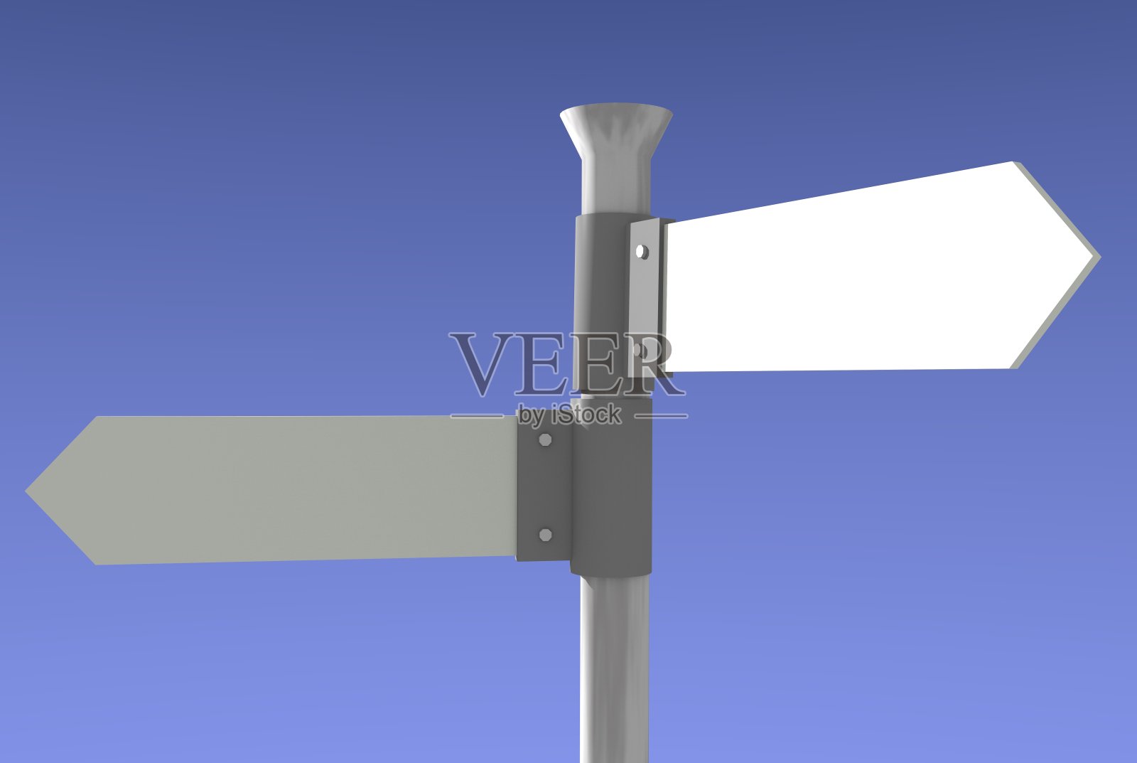 空白路标照片摄影图片