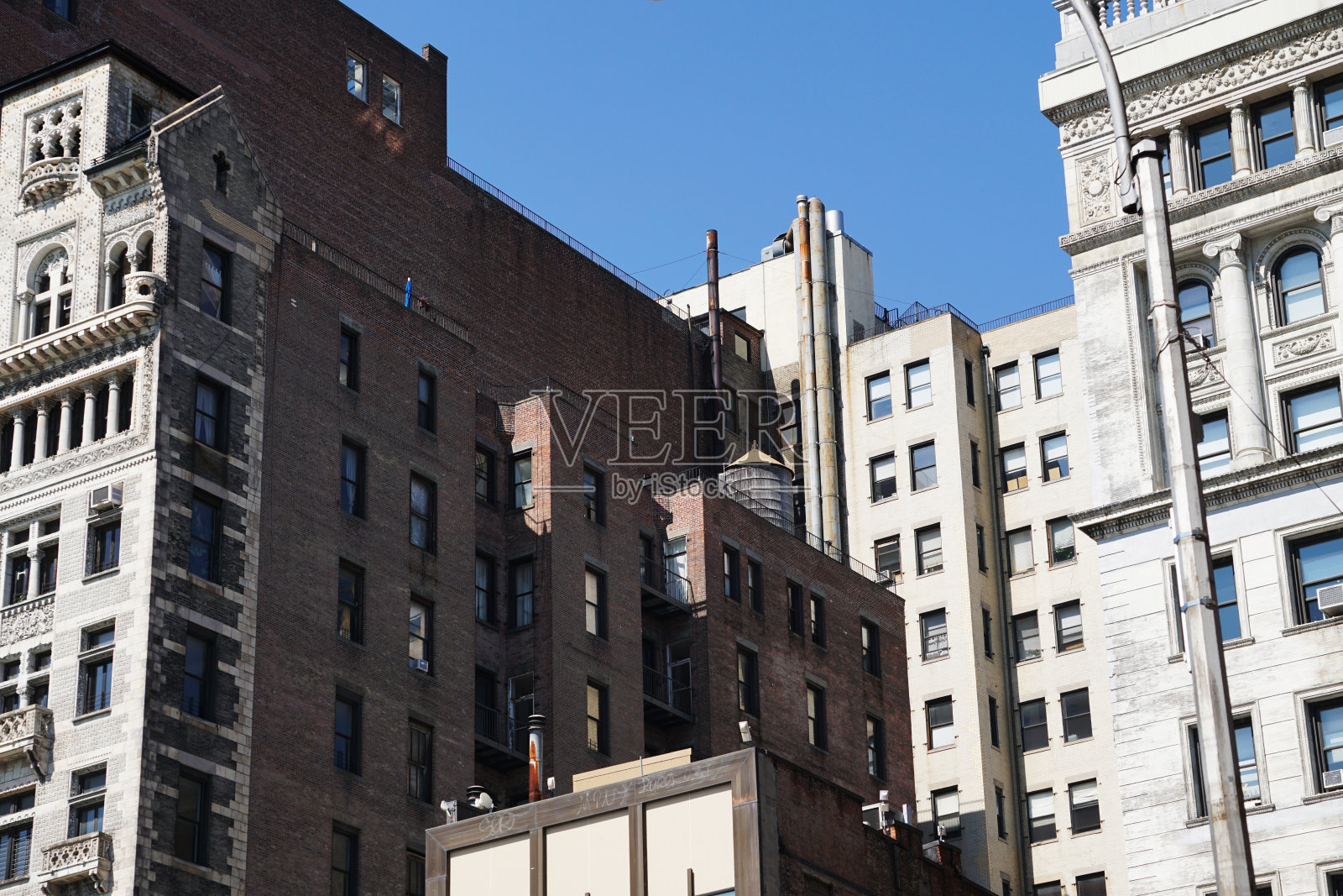 纽约的建筑照片摄影图片