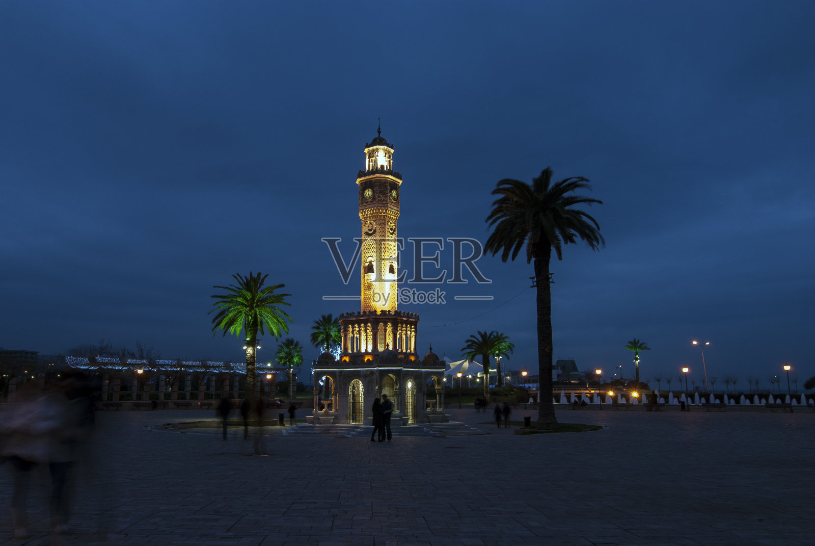 伊兹密尔钟楼照片摄影图片