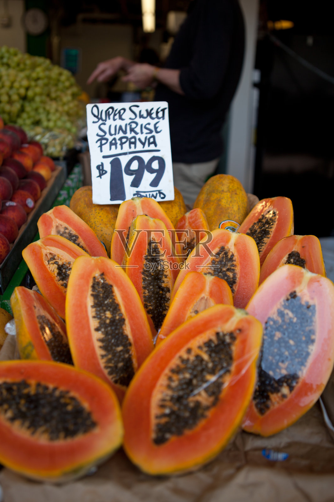 市场的新鲜水果照片摄影图片