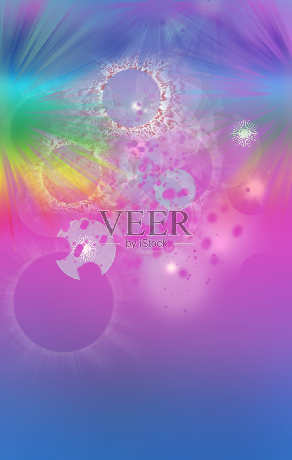 假日背景用美丽的圆圈插画图片素材