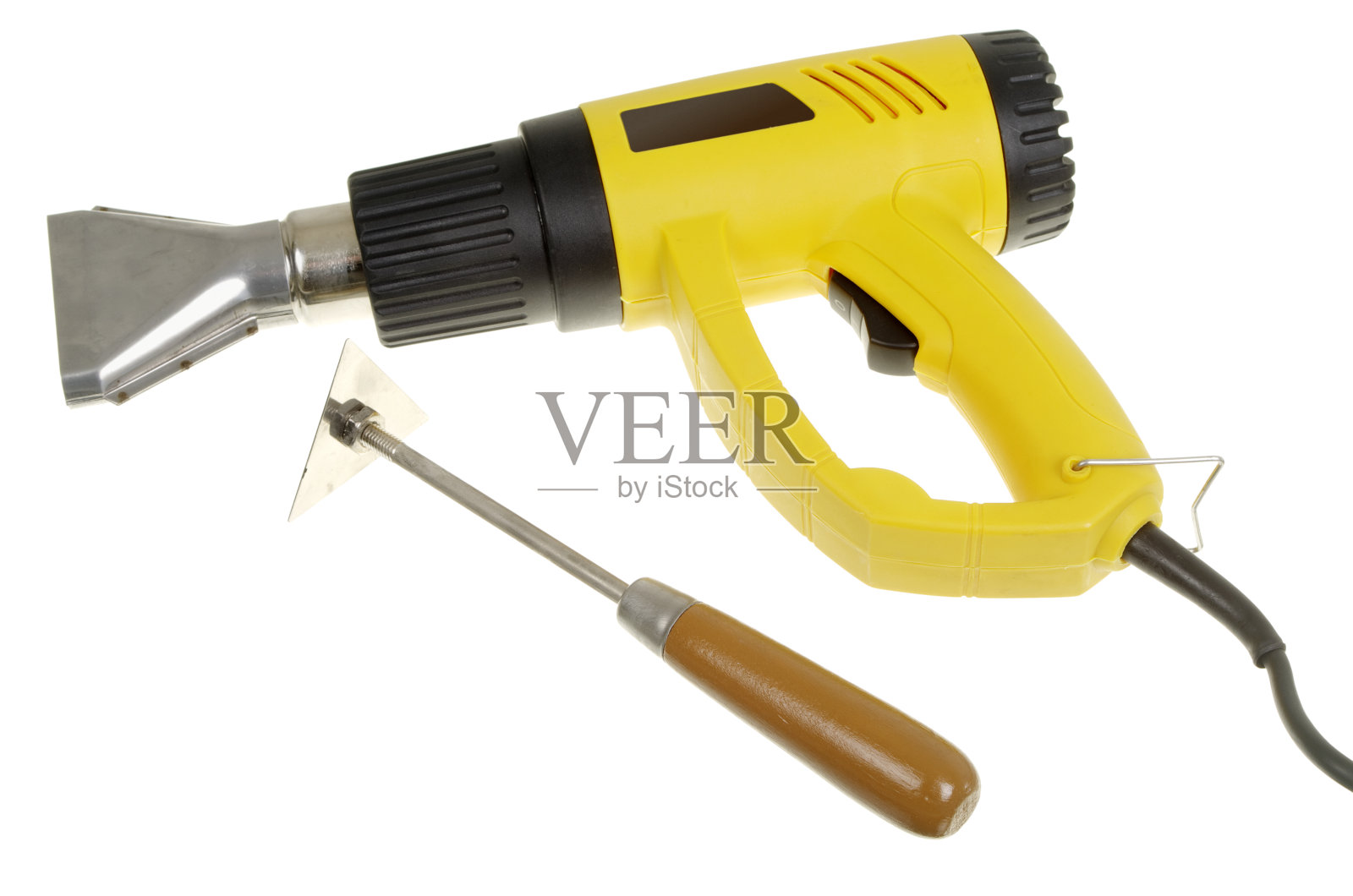 带喷嘴的热风枪照片摄影图片