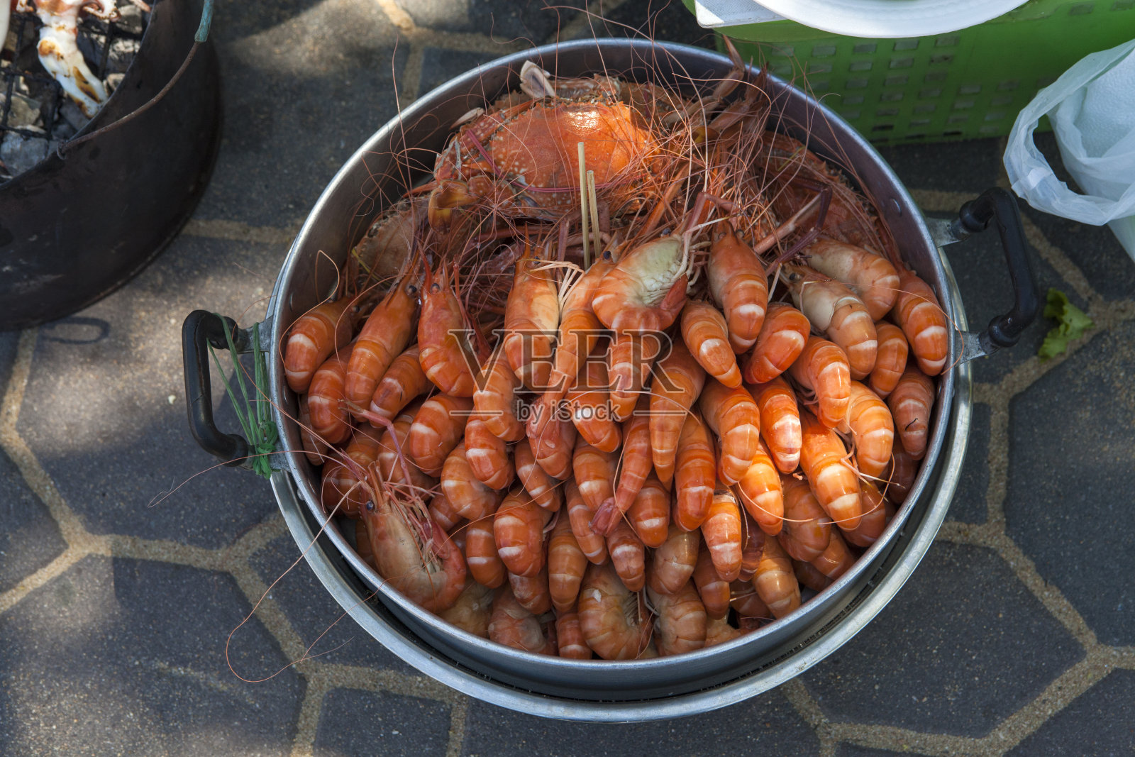 虾和螃蟹照片摄影图片