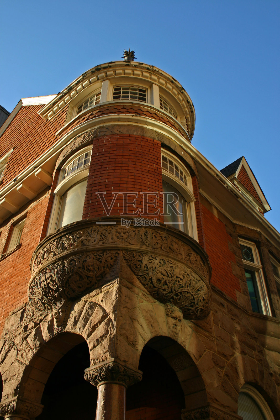 圆角建筑照片摄影图片