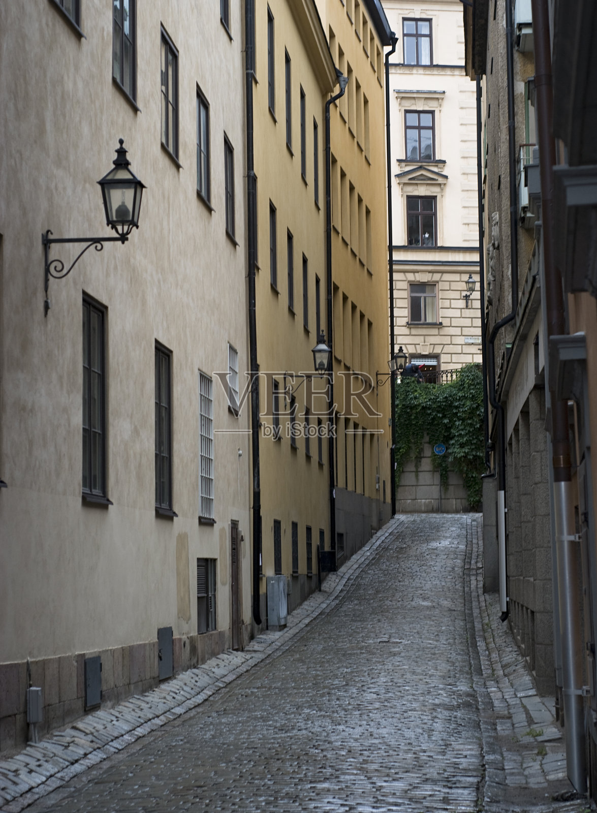 黑暗甘拉斯塔姆巷照片摄影图片