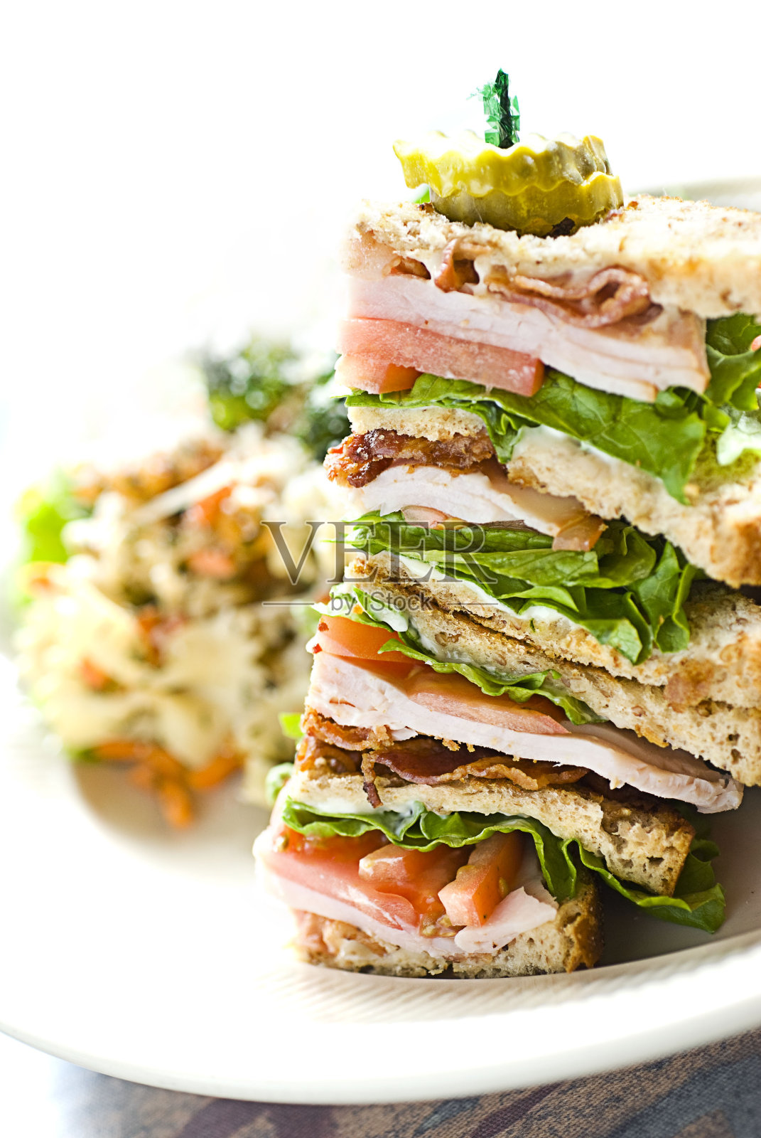 俱乐部三明治照片摄影图片