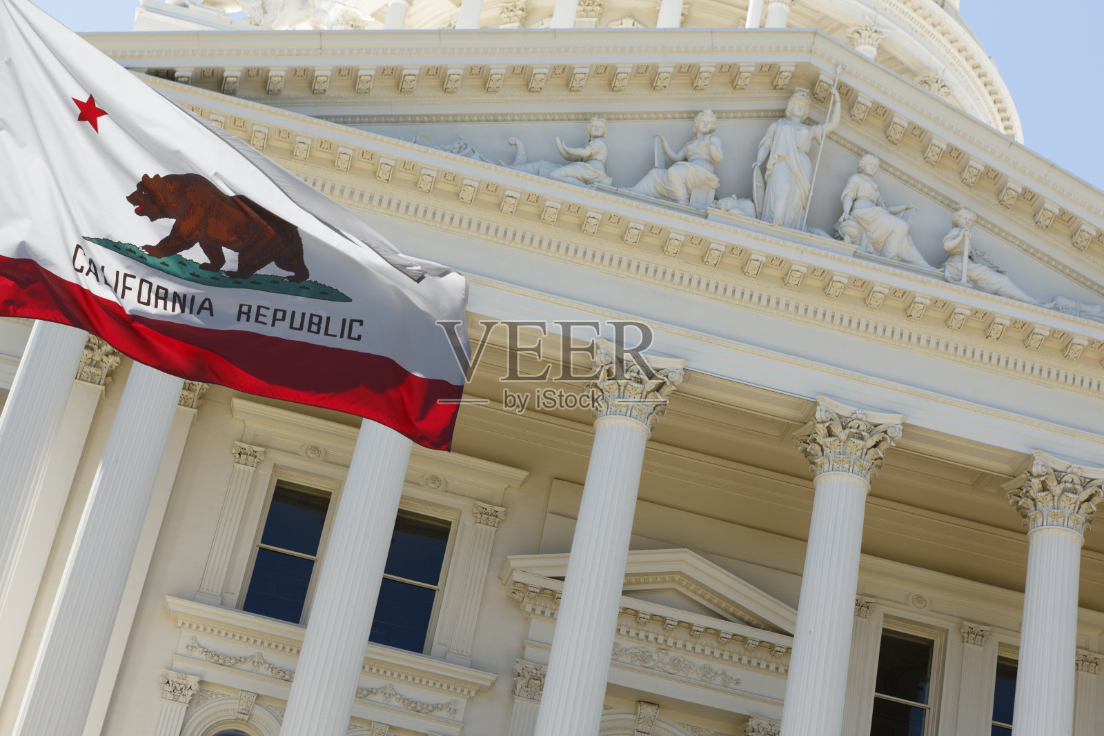 加州州首府照片摄影图片