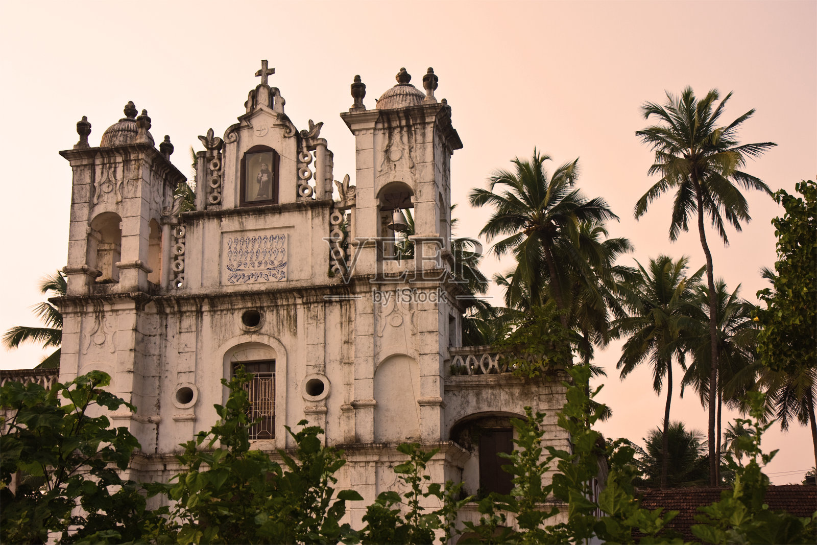 在果阿的天主教堂照片摄影图片