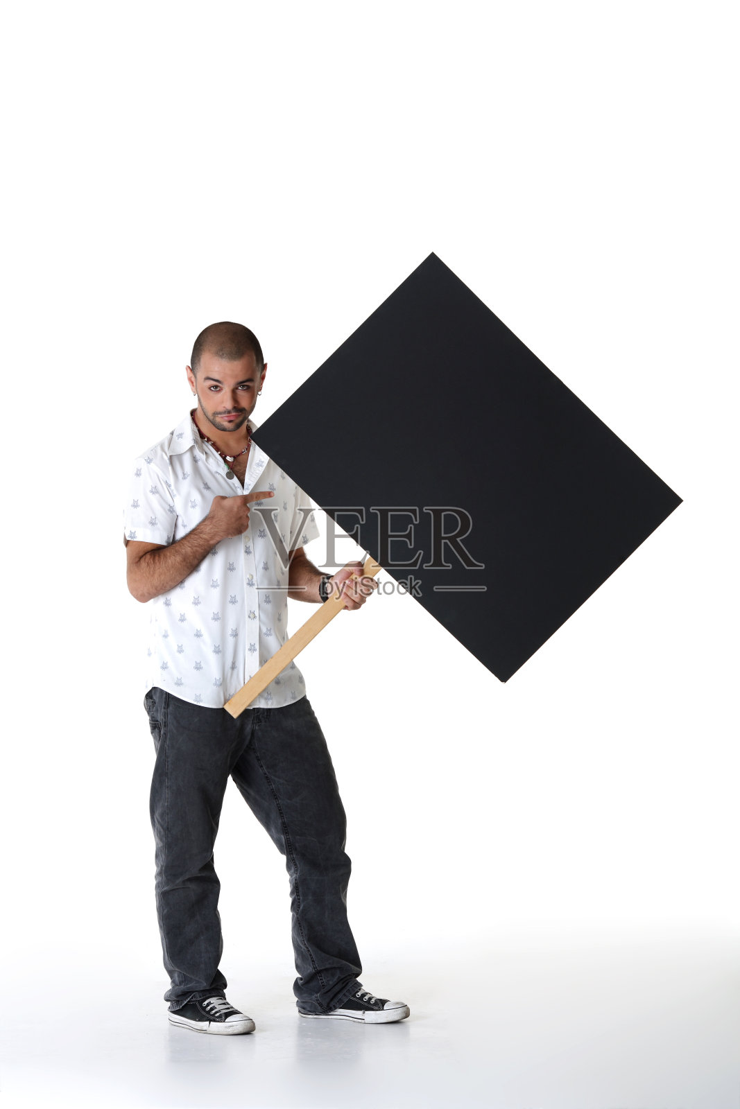 年轻的抗议-写作空间照片摄影图片