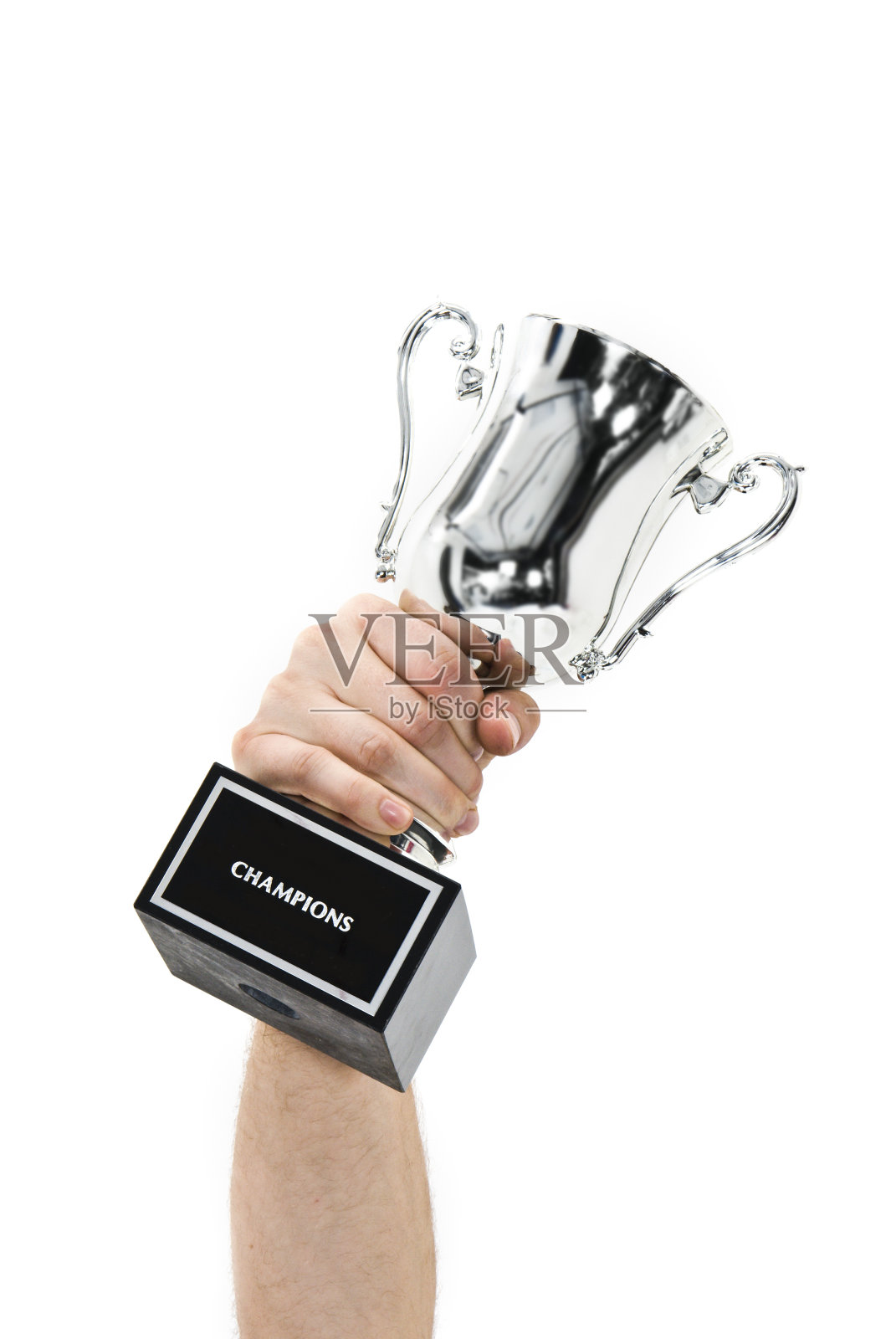 奖杯高举照片摄影图片