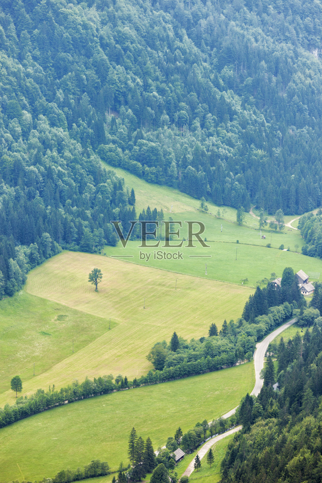 洛加尔斯卡山谷照片摄影图片