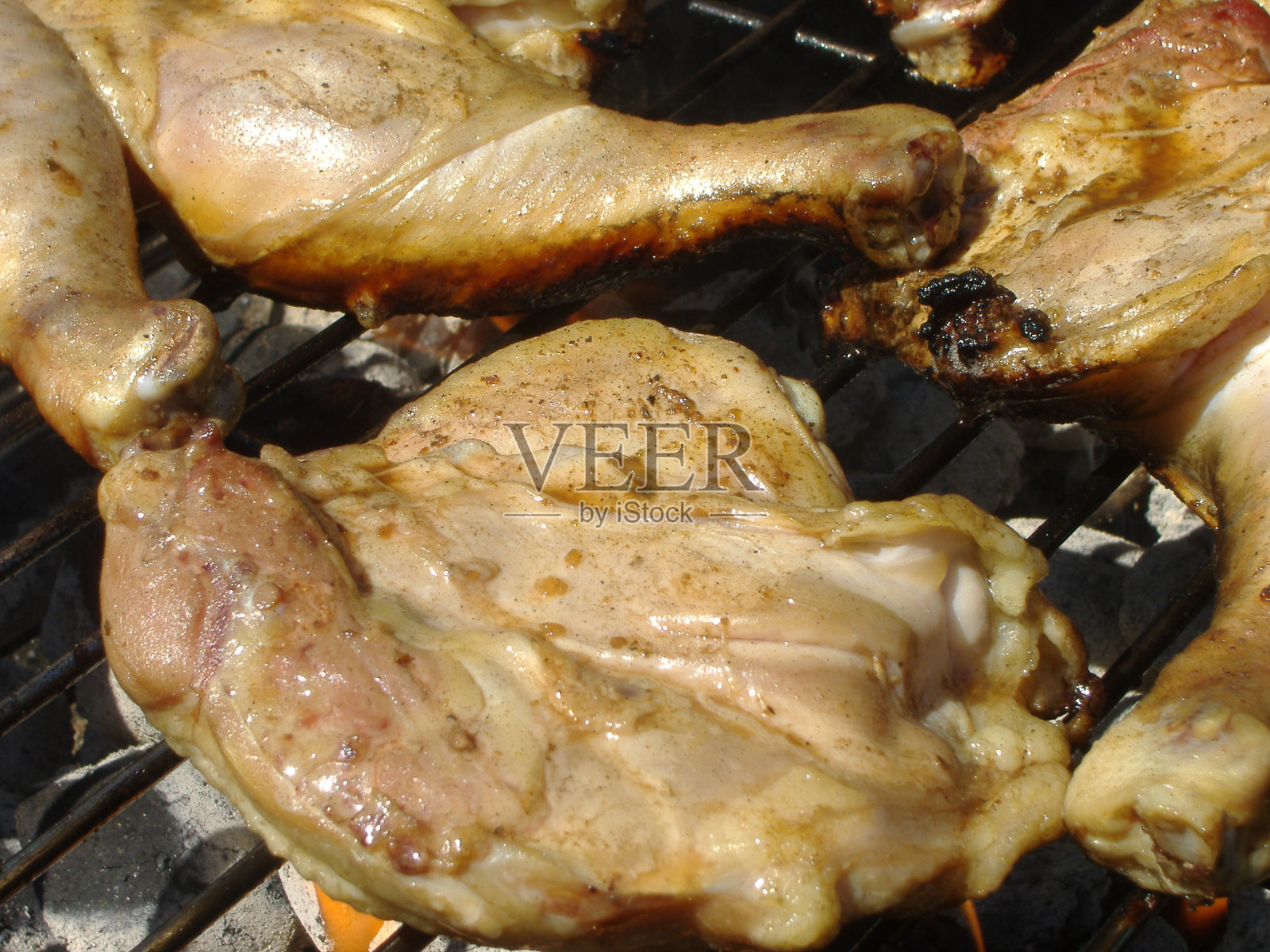 烤鸡照片摄影图片
