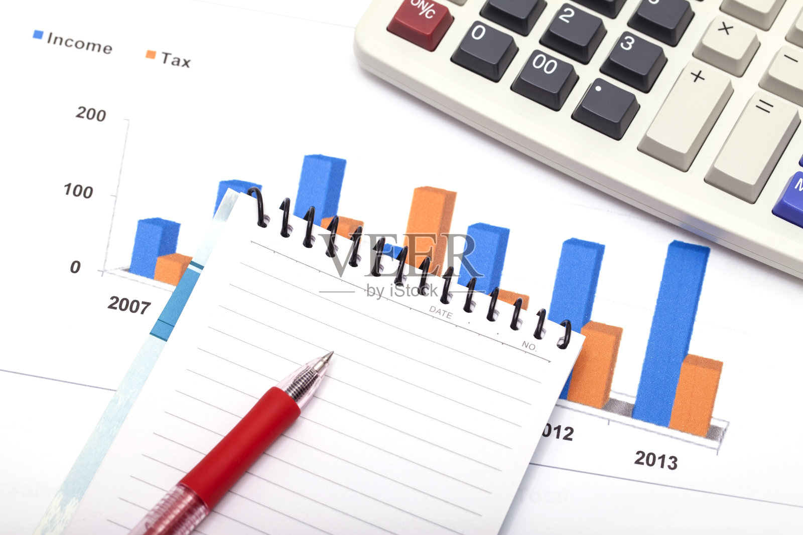 财务业绩照片摄影图片