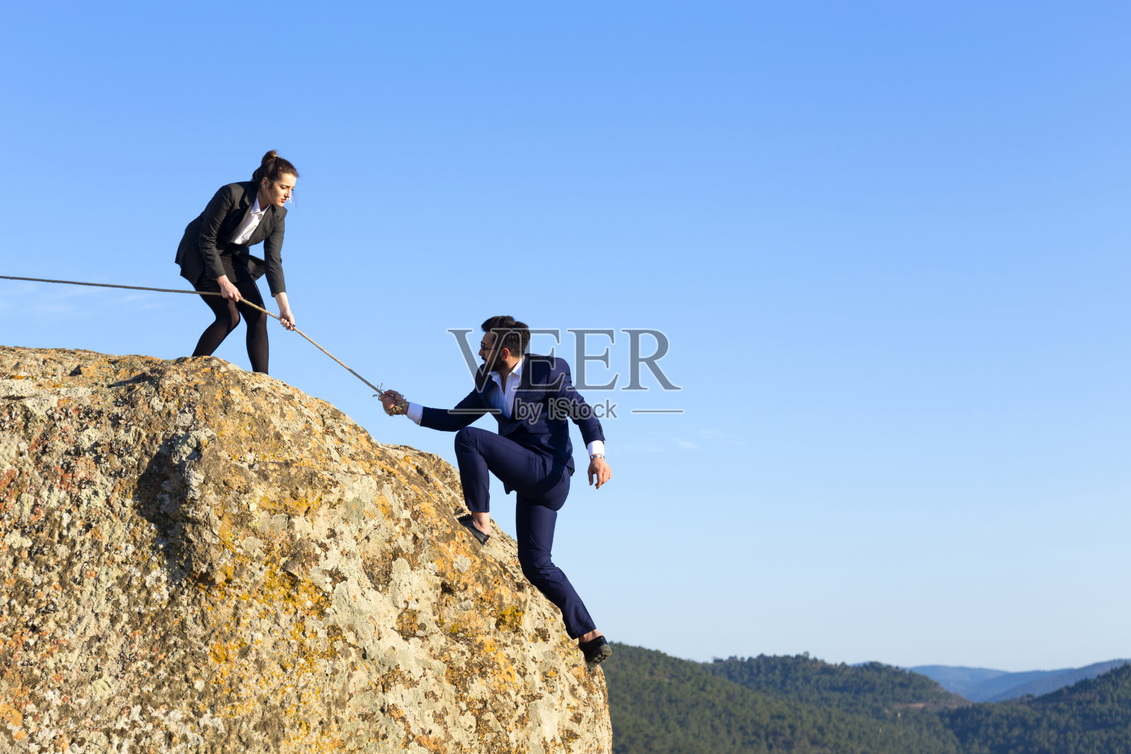 团队合作照片摄影图片