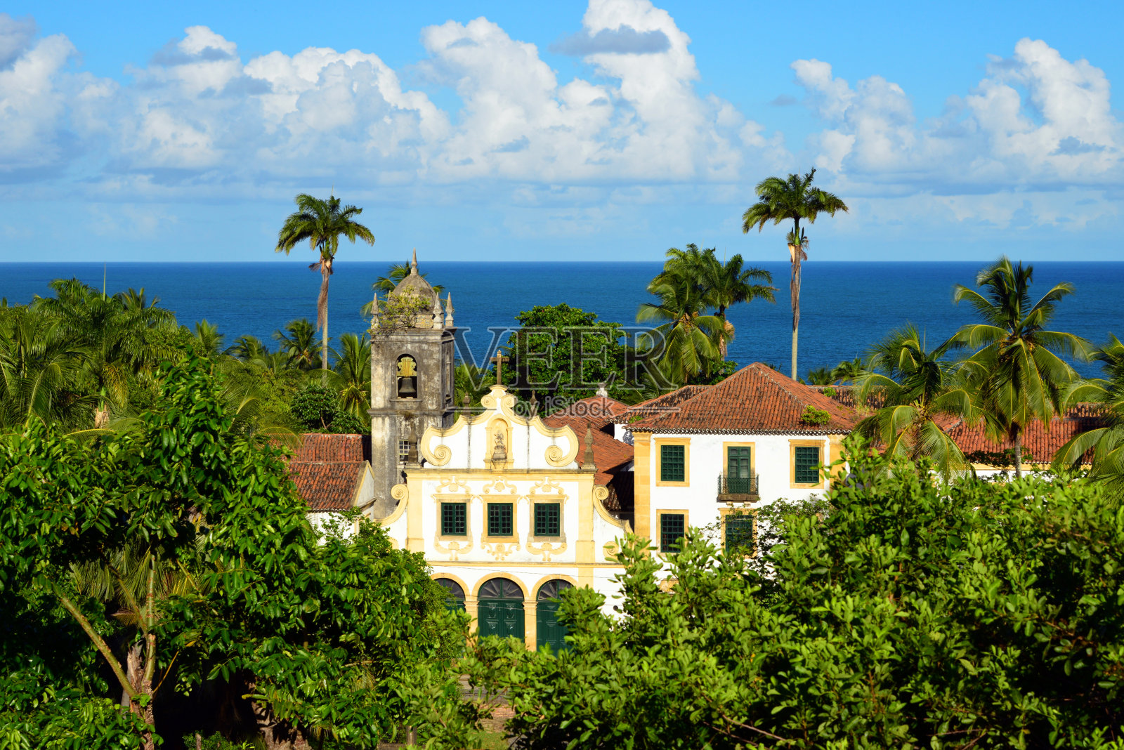 奥林达镇历史中心,联合国教科文组织世界遗产照片摄影图片