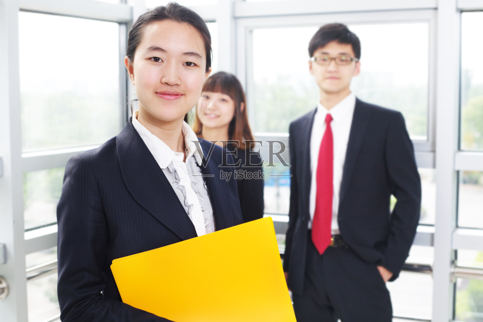 亚洲业务团队照片摄影图片