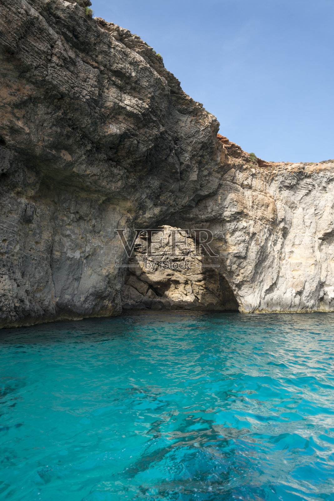 蓝色泻湖、马耳他照片摄影图片