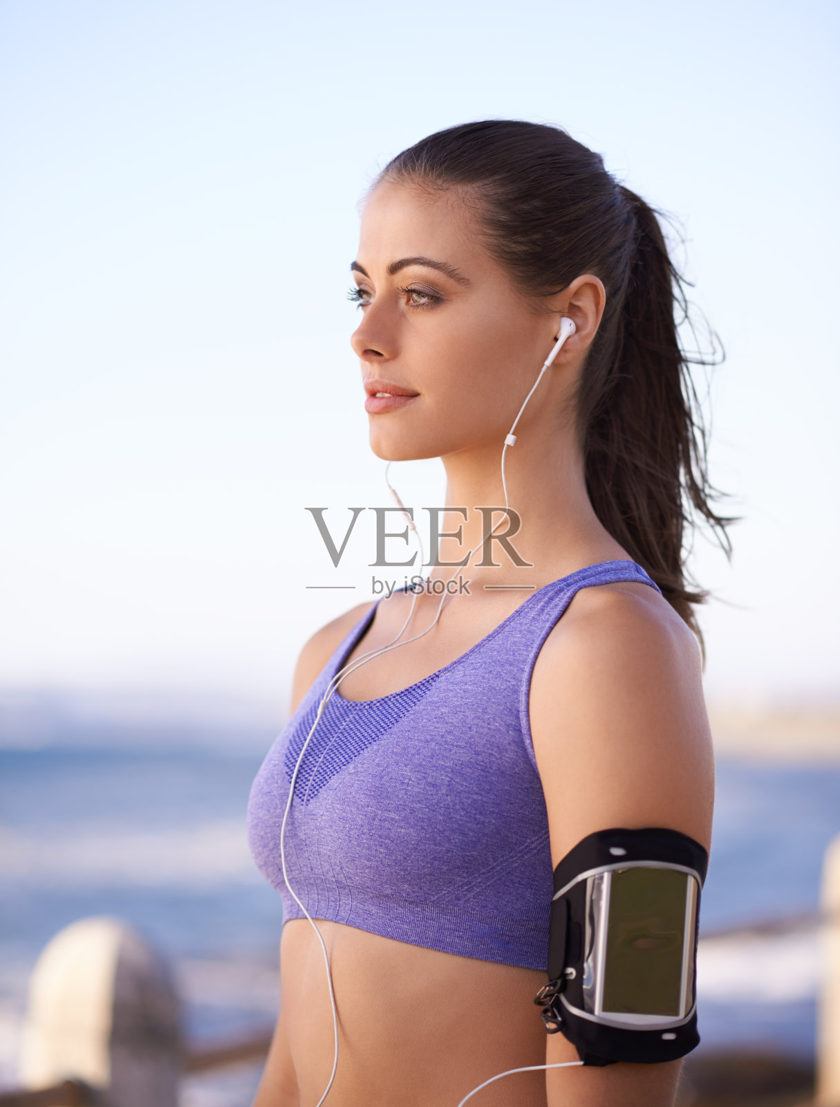 运动对她来说就像音乐照片摄影图片