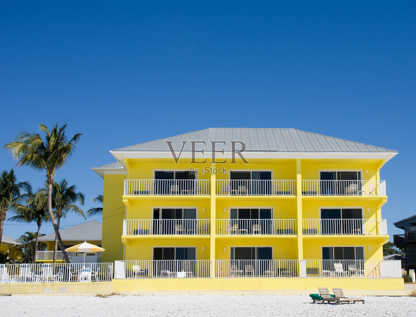 佛罗里达州海滨公寓照片摄影图片