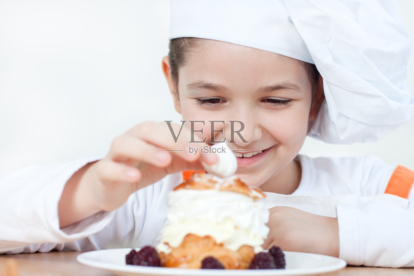 年轻的厨师照片摄影图片