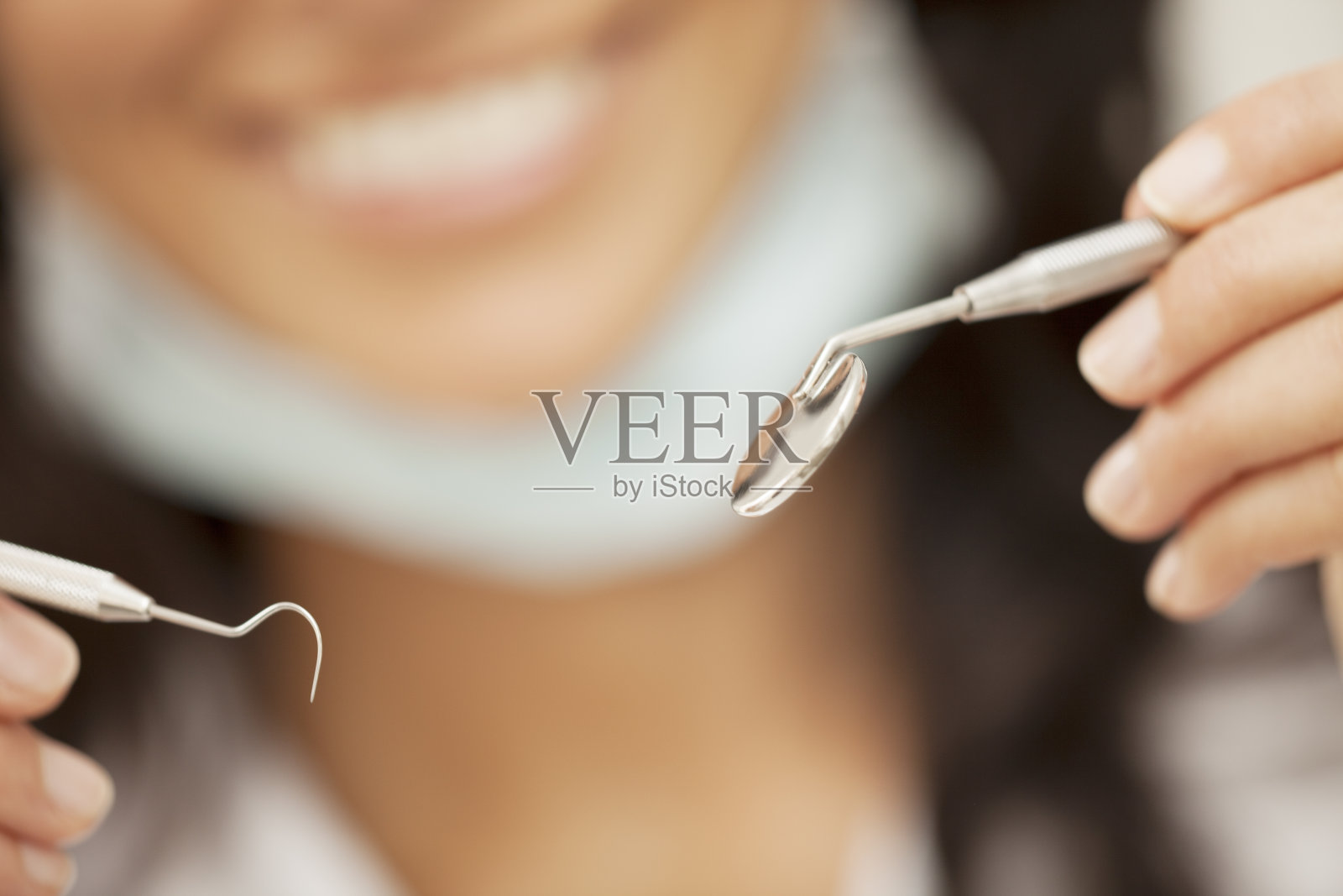 口腔健康检查照片摄影图片