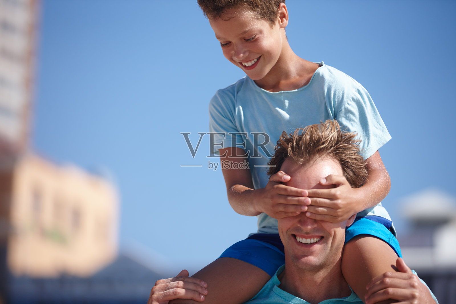 父子乐照片摄影图片