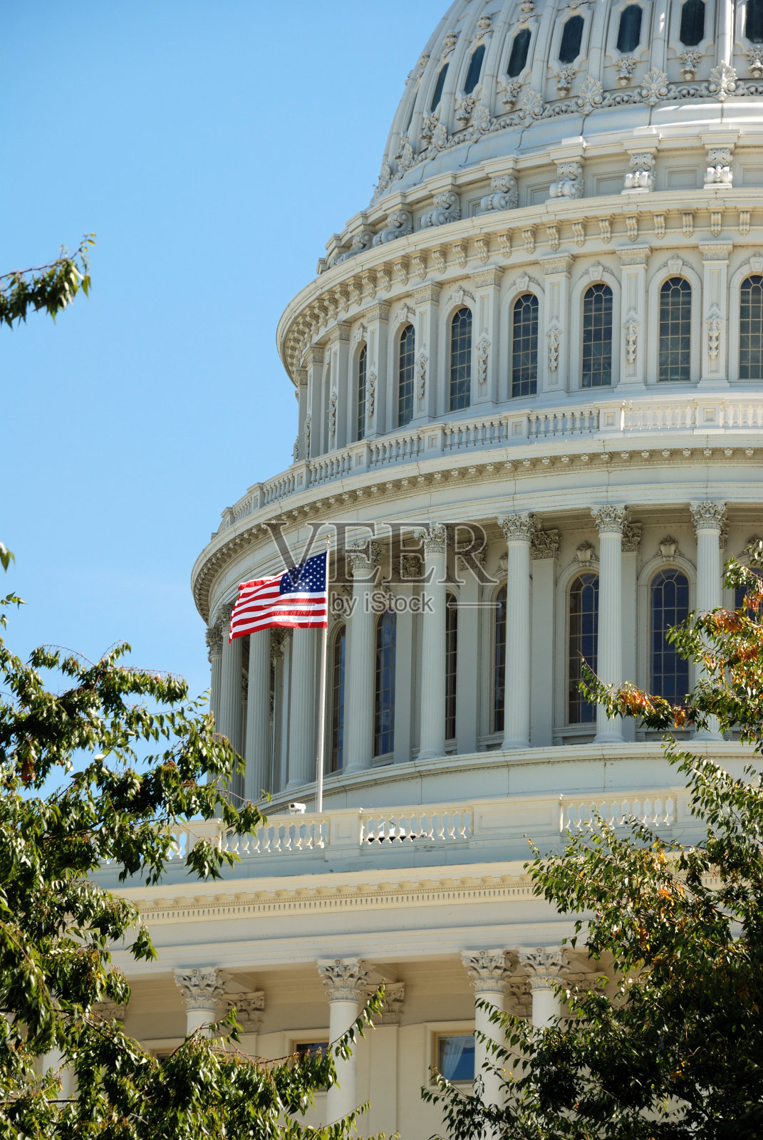 华盛顿特区国会大厦照片摄影图片