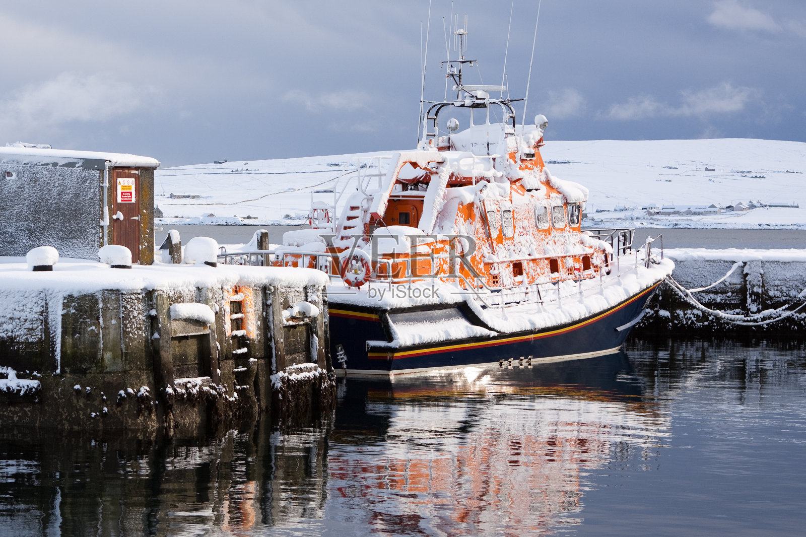 Lerwick救生艇照片摄影图片