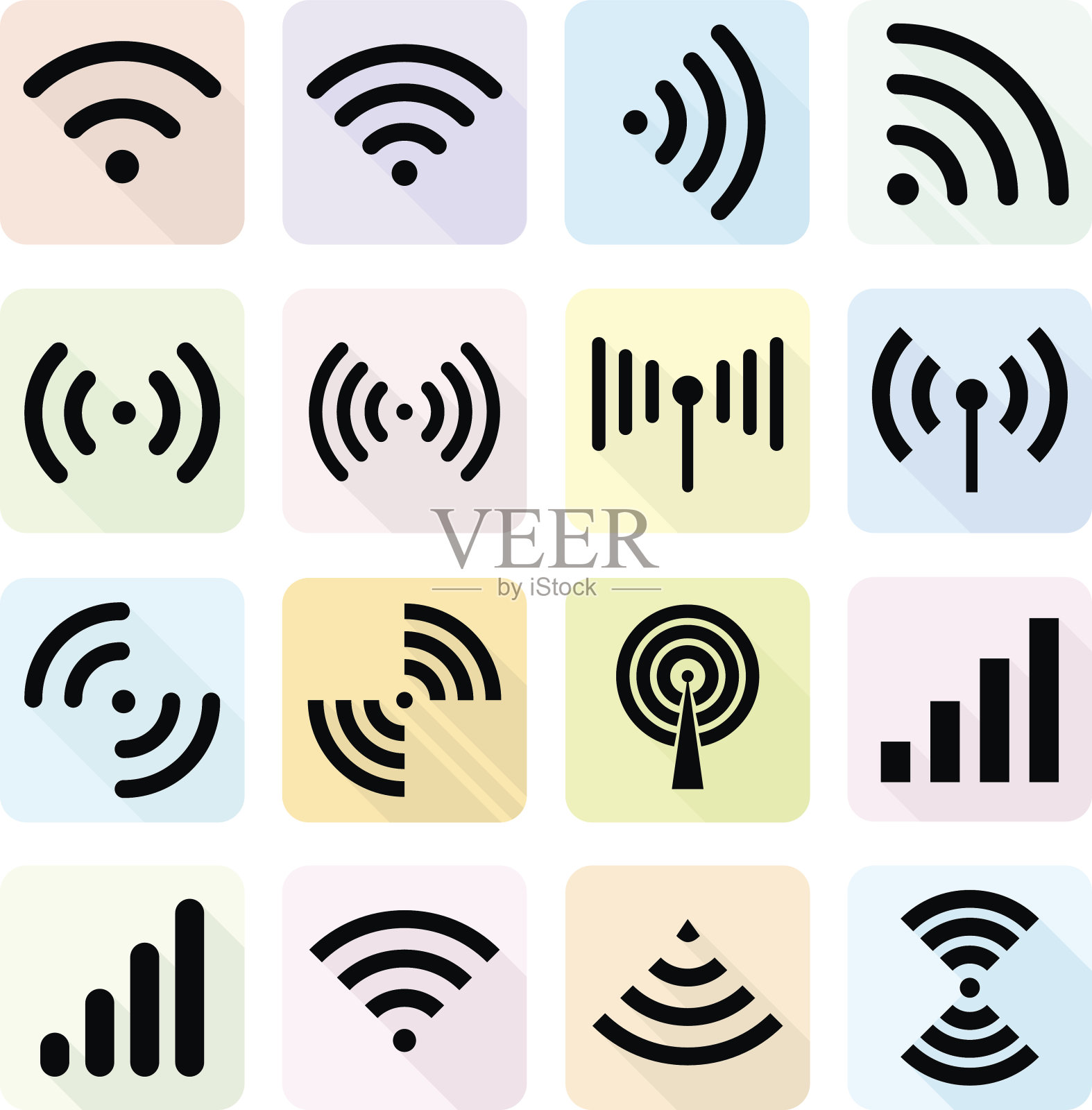 Wifi图标-插图图标素材