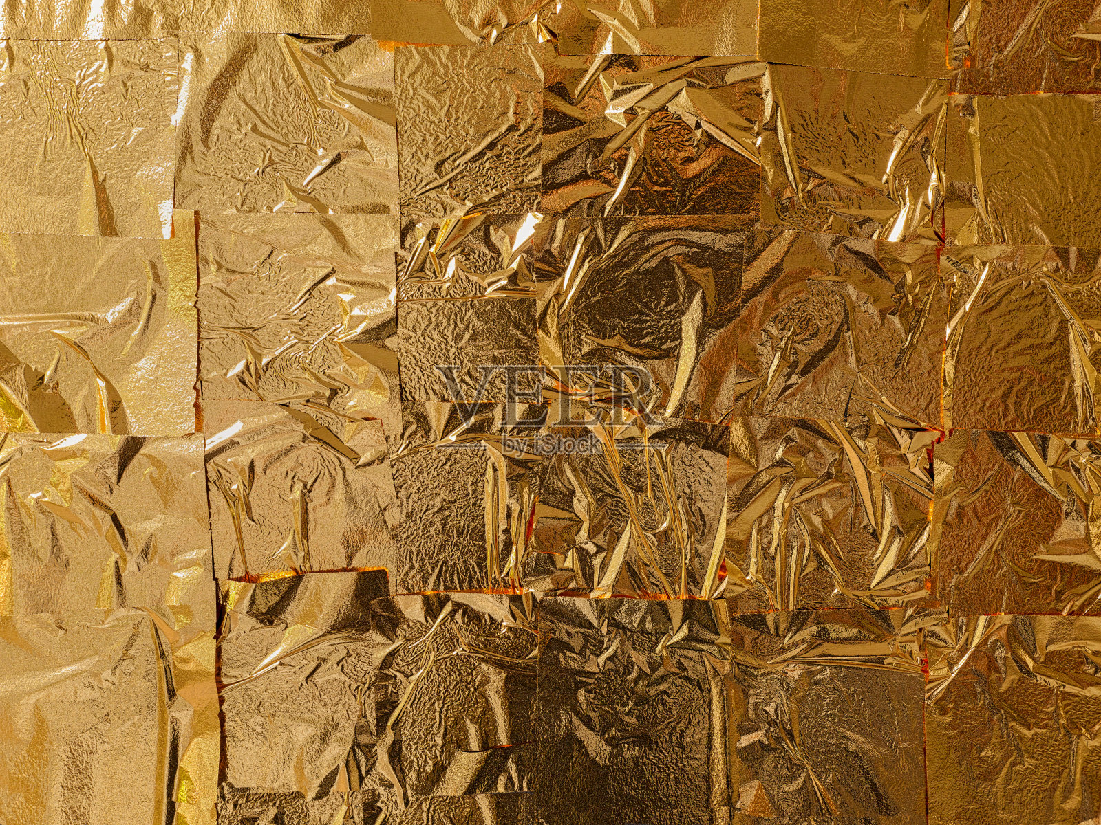 金箔的背景。照片摄影图片
