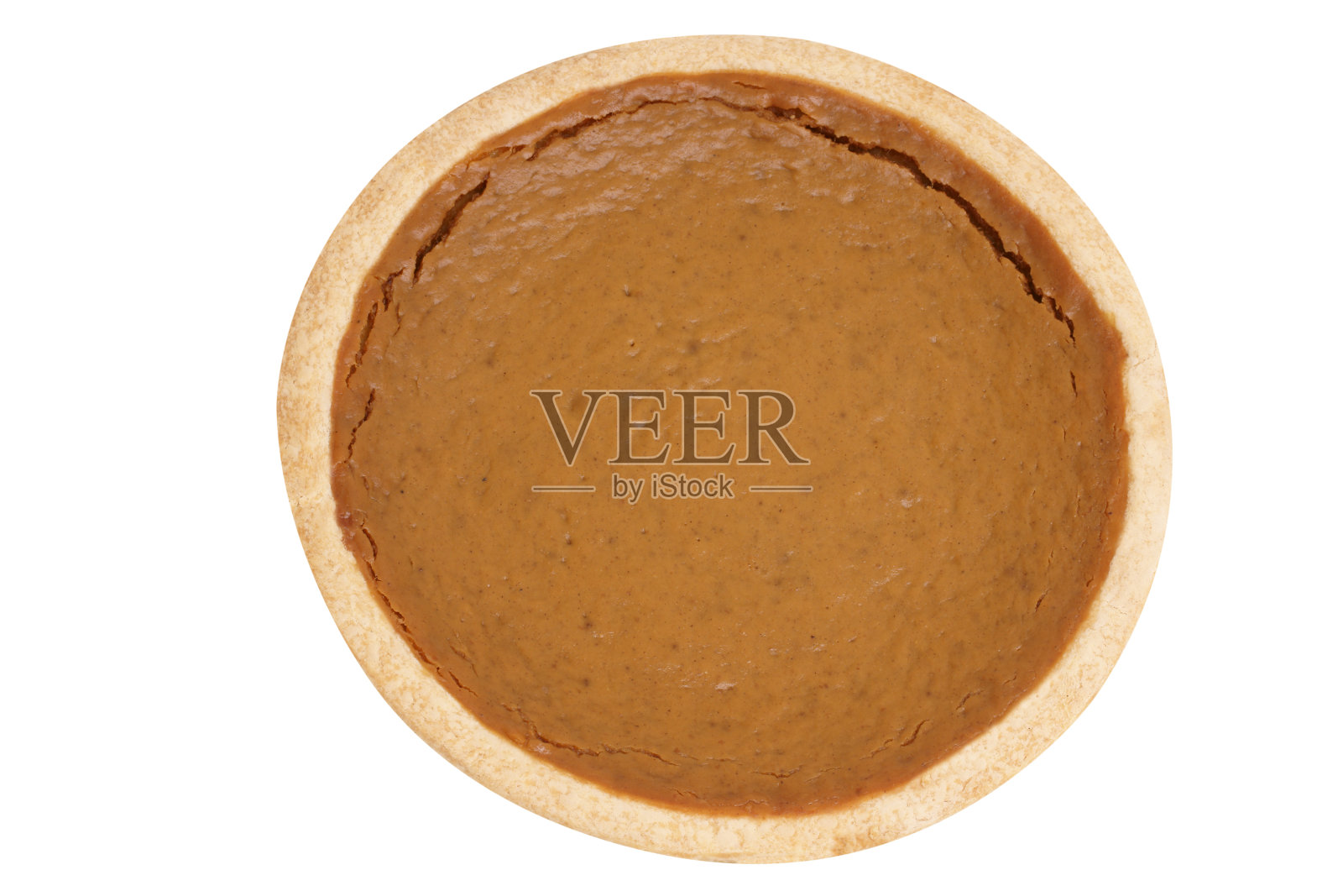 整个南瓜派与剪切路径照片摄影图片