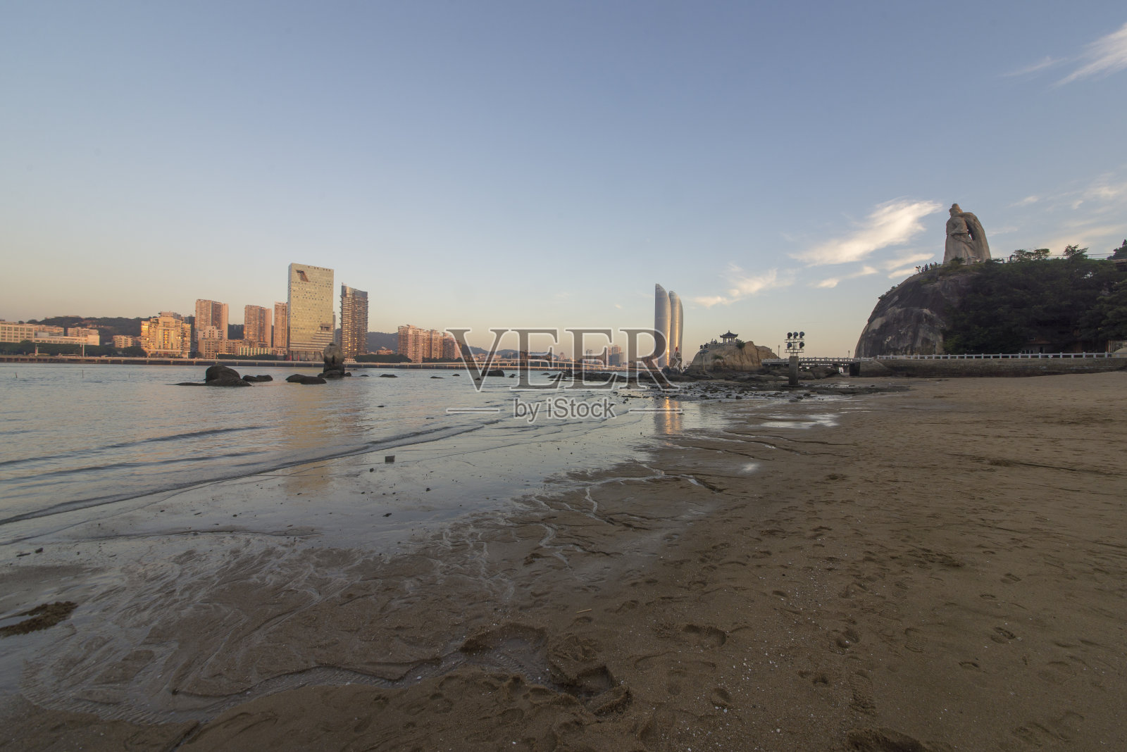 中国厦门的天际线照片摄影图片