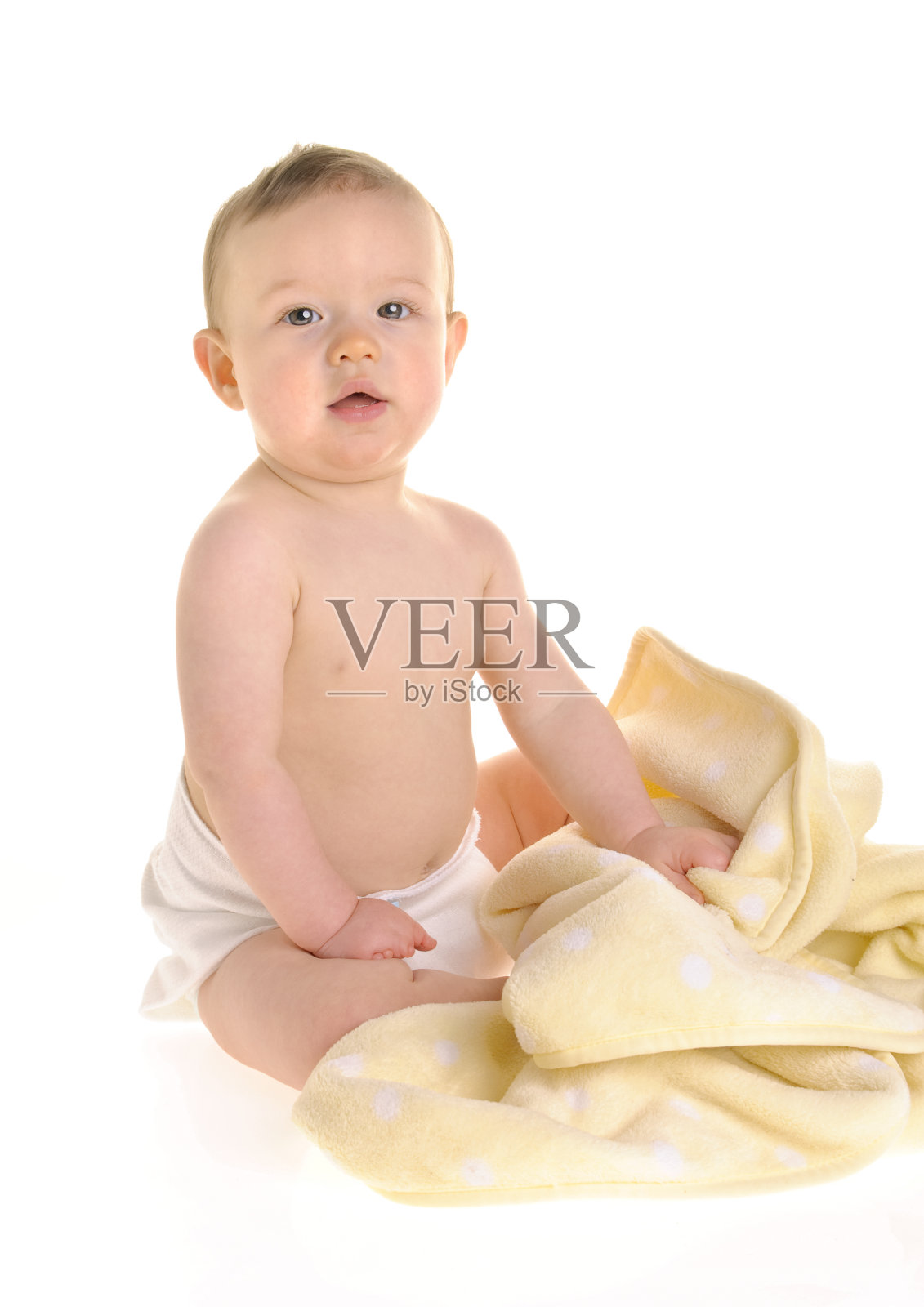 婴儿毯照片摄影图片