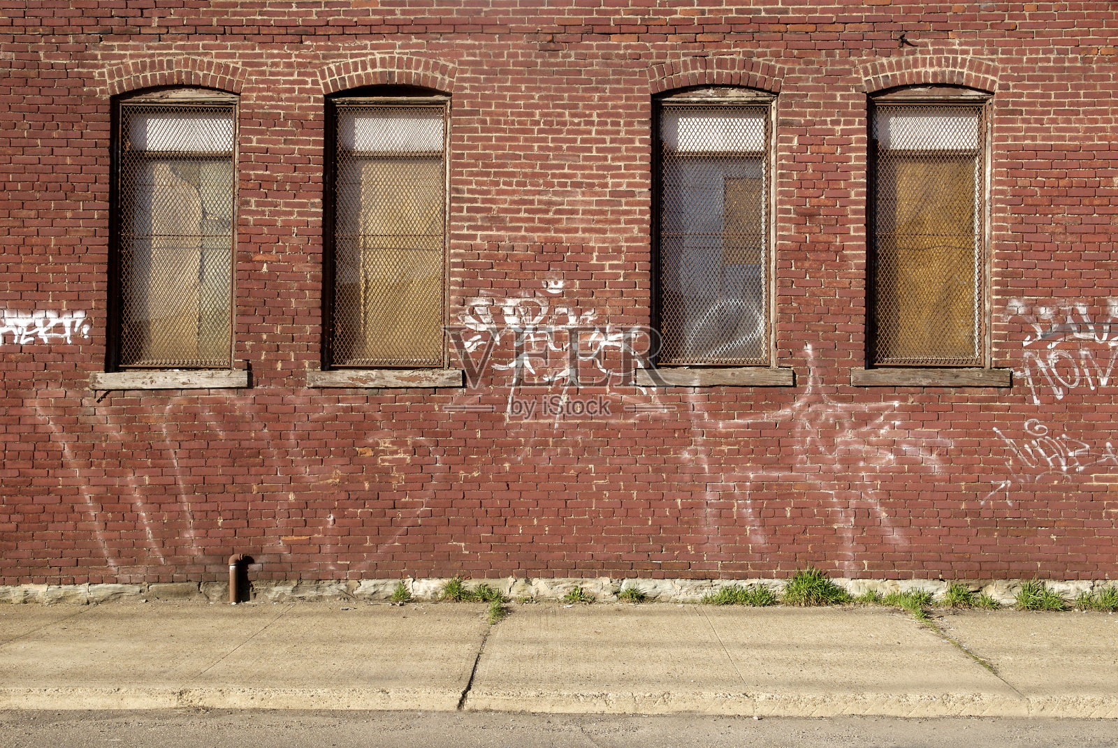 涂鸦砖墙照片摄影图片