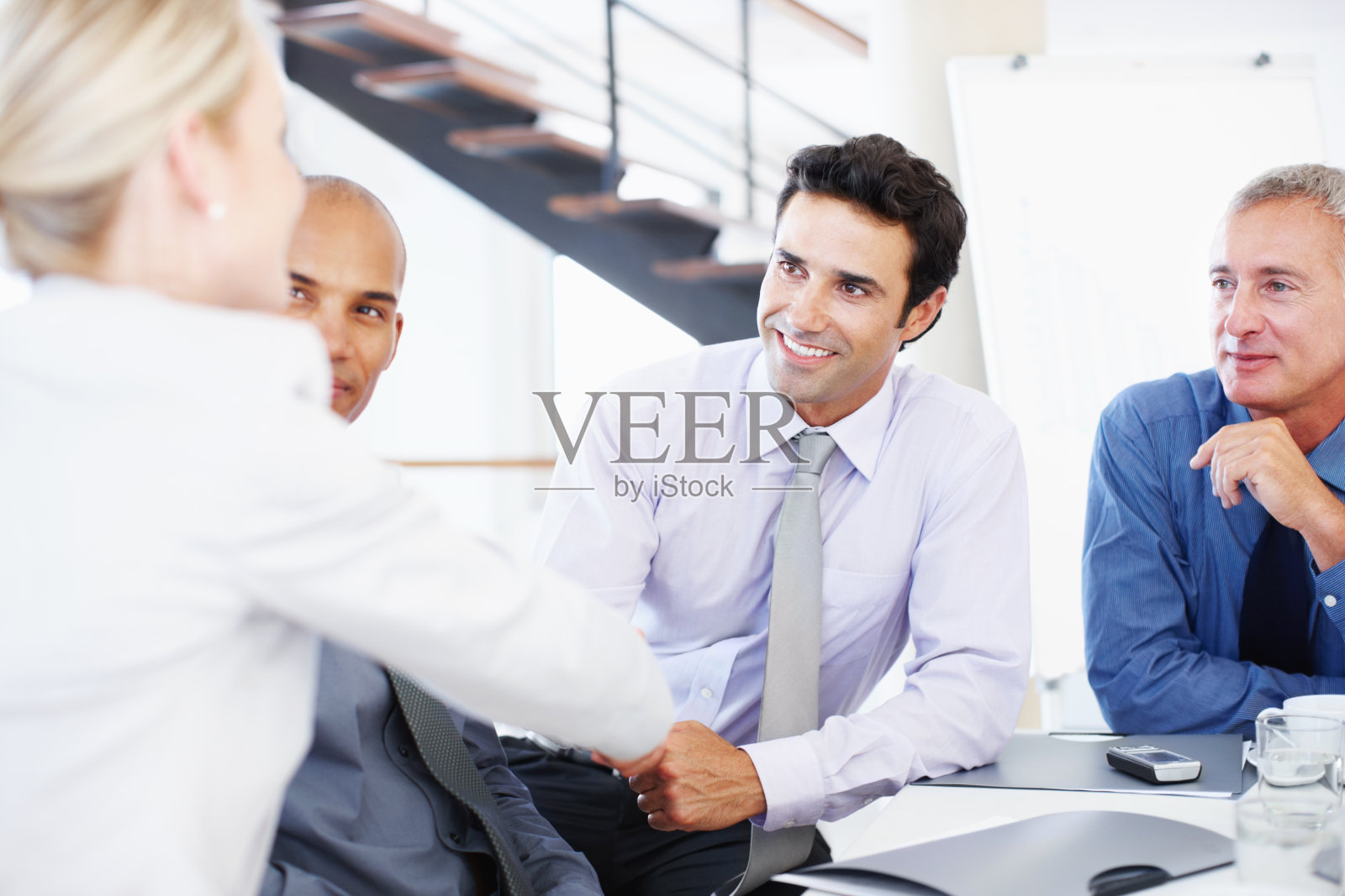 期待富有成效的商业合作照片摄影图片