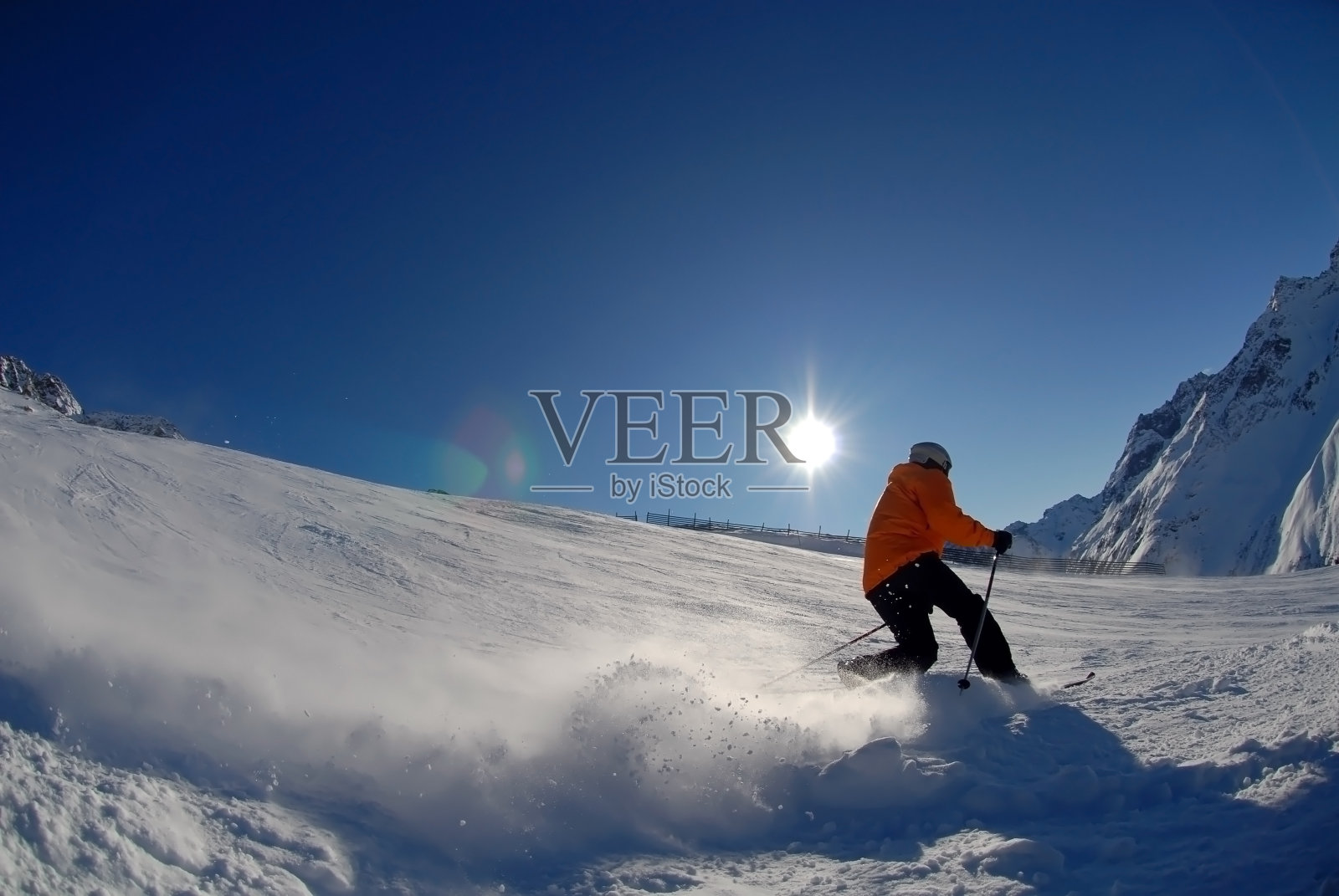 滑雪- Telemark -圣安东照片摄影图片